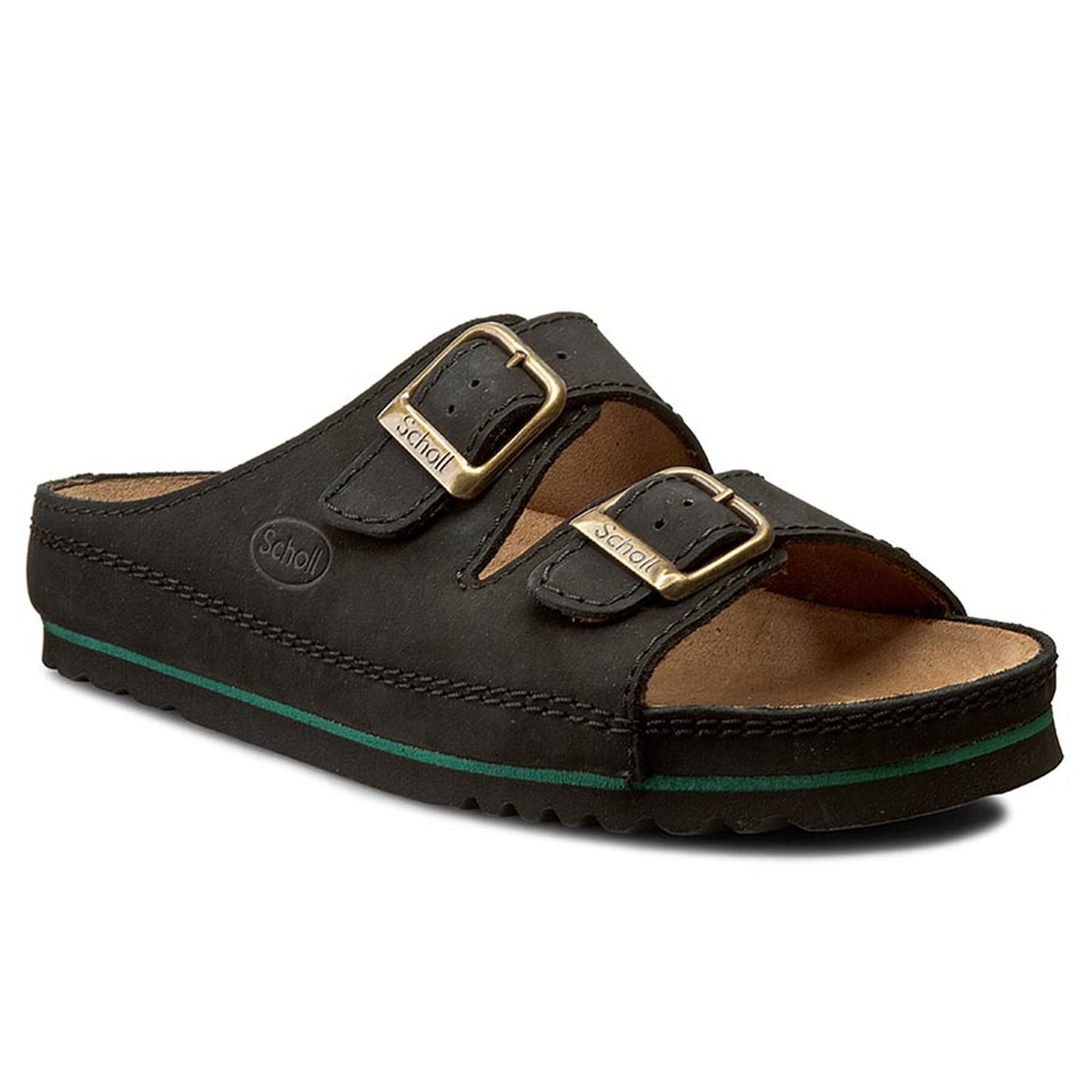 Unisex Šľapky Scholl, Rozmer: 35, Čierna, Air Bag F21531 1004 400
