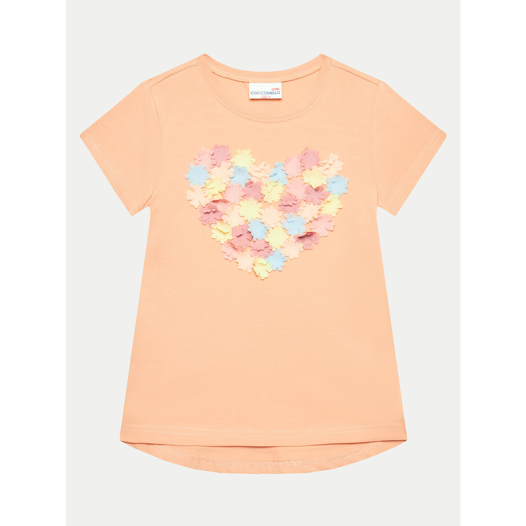 Coccodrillo T-Shirt WC4143202GPK Πορτοκαλί Regular Fit