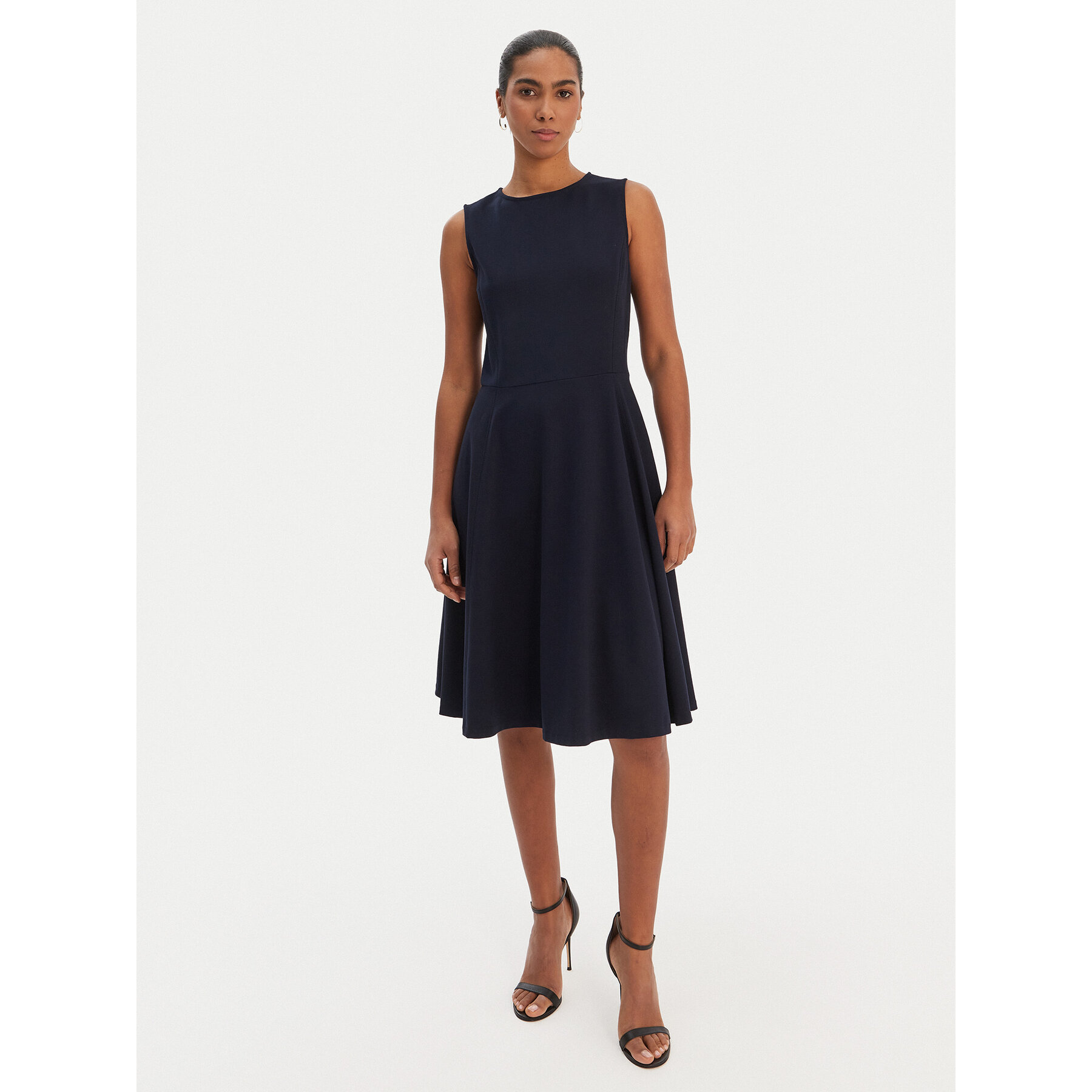 LAUREN RALPH LAUREN Coctailkleid 200980935003 Dunkelblau Slim Fit