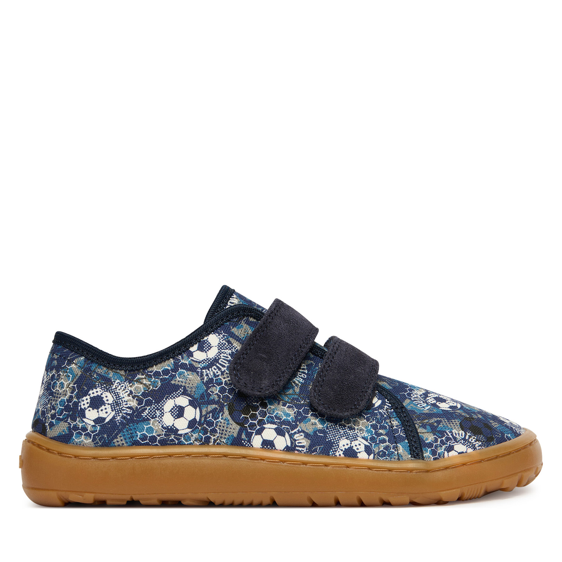 Papuci de casă Froddo Barefoot Canvas G1700440-7 D Albastru