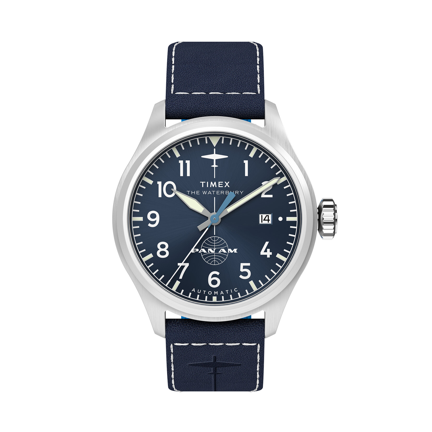 Ceas Timex Timex x Pan Am® Waterbury Ace  TW2Y38800 Bleumarin