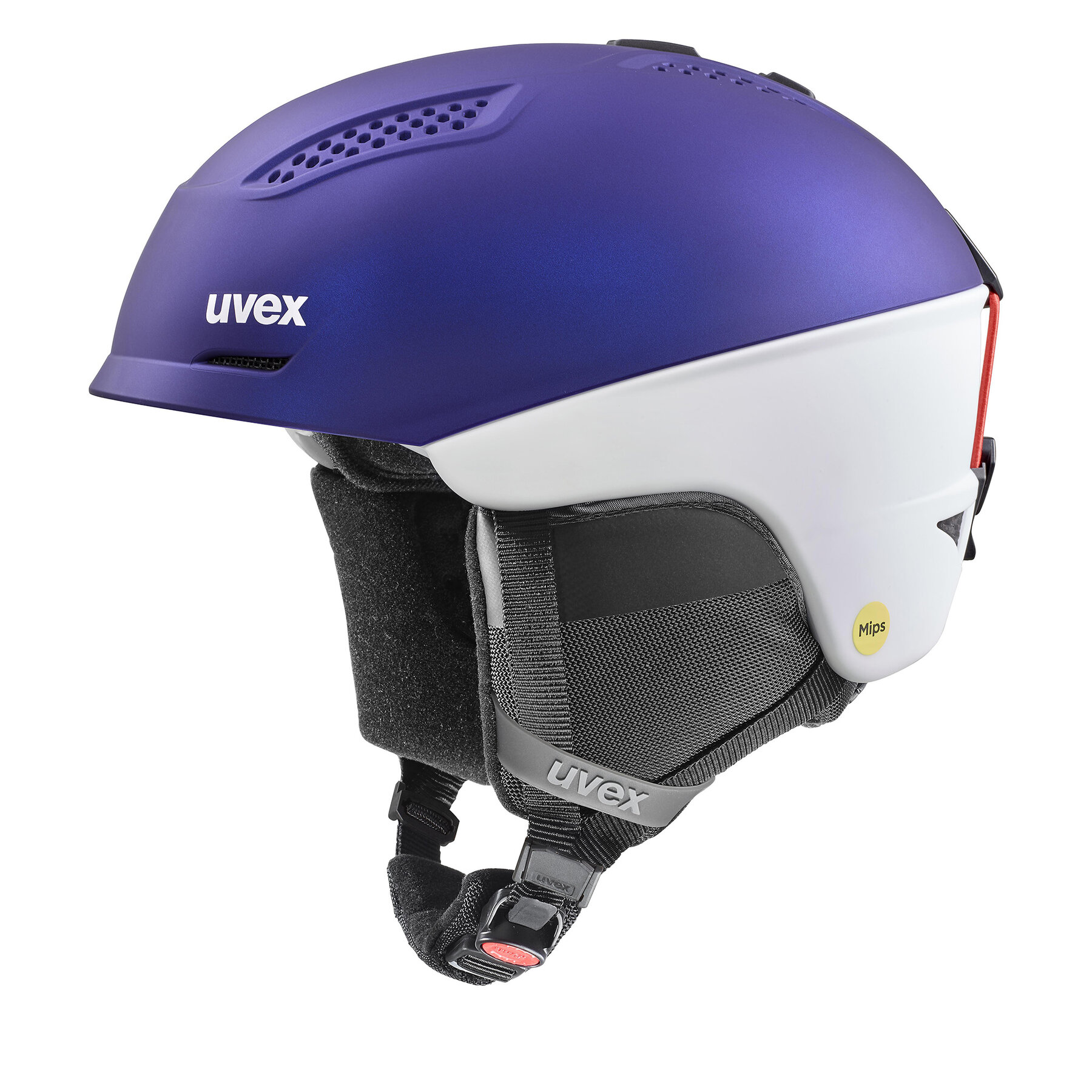 Casco da sci Uvex Ultra Mips 56/6/305/90/03 Viola
