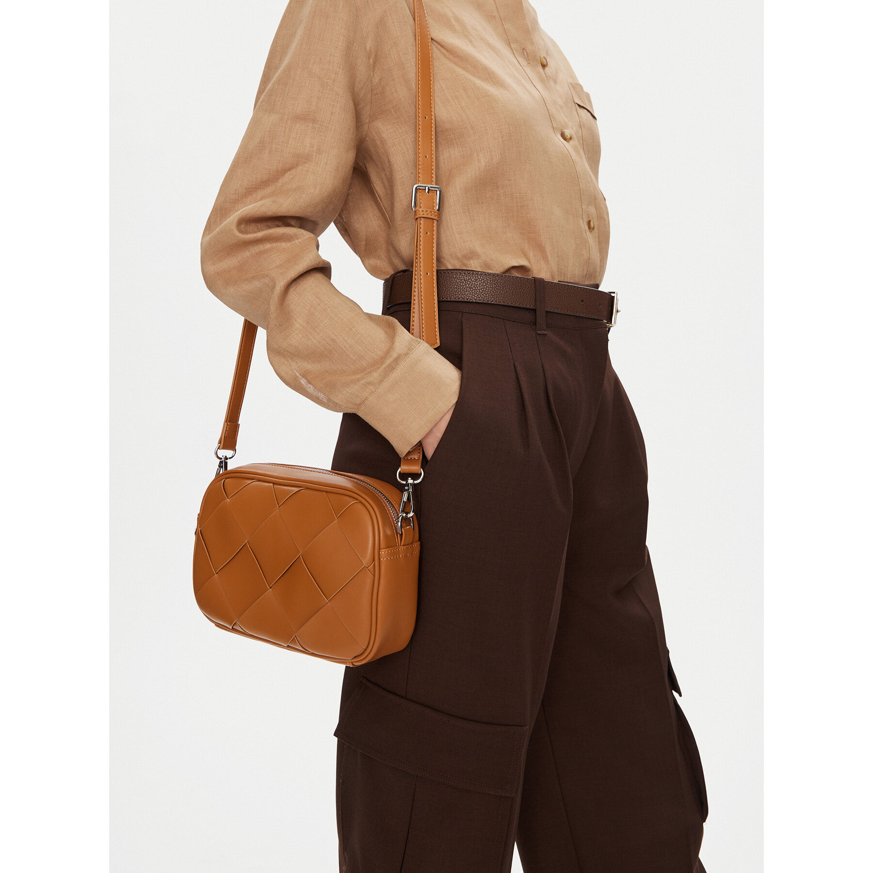 Дамска чанта JENNY C-JEN-L-005-08 Кафяв