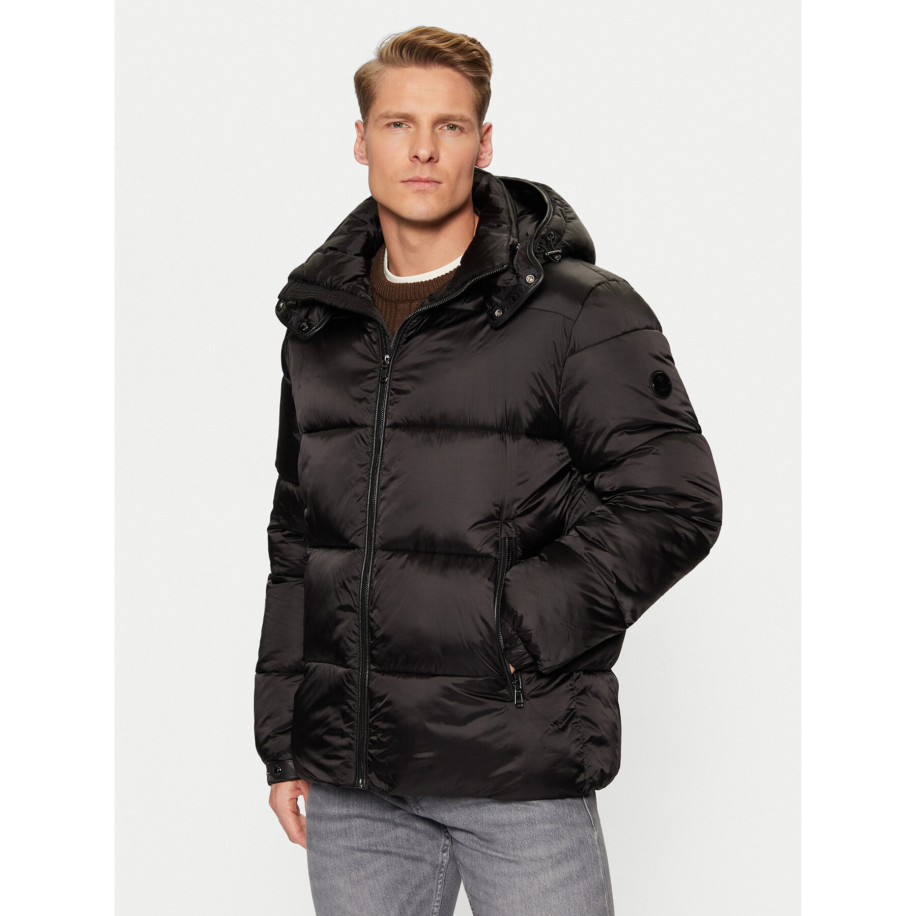 JOOP! Winterjacke 17 JO-125Ambro 30044256 Schwarz Regular Fit