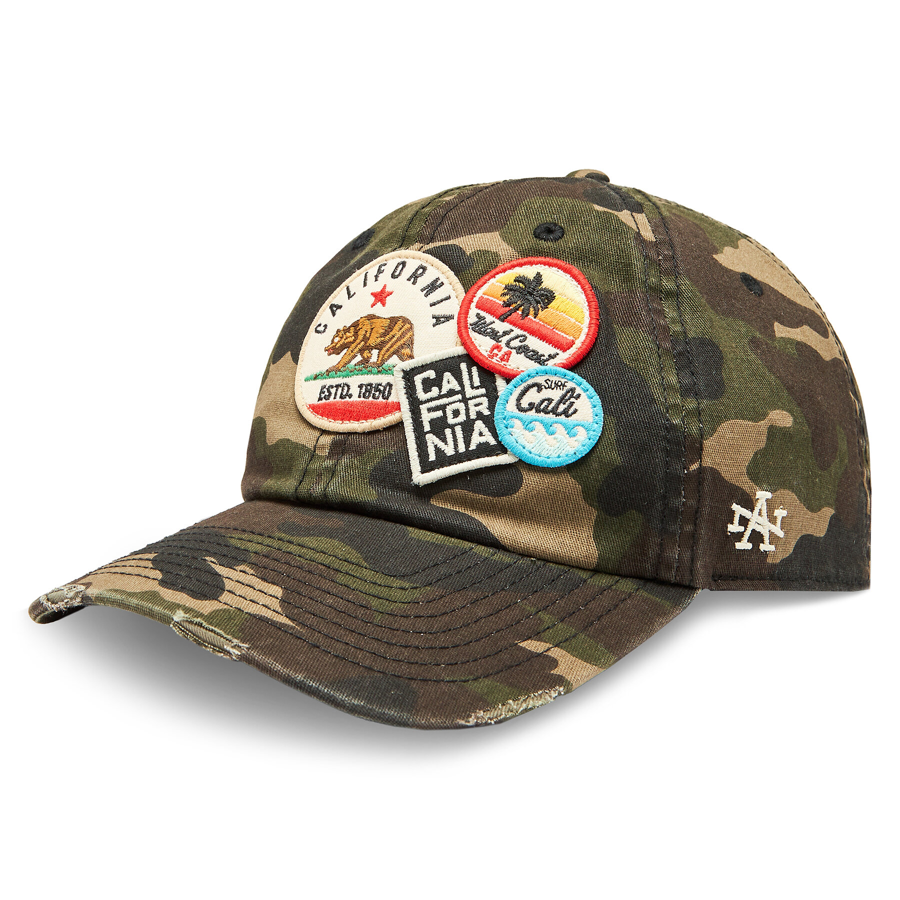 Cepure ar nagu American Needle Iconic - CALI SMU705A-CALI Zaļš