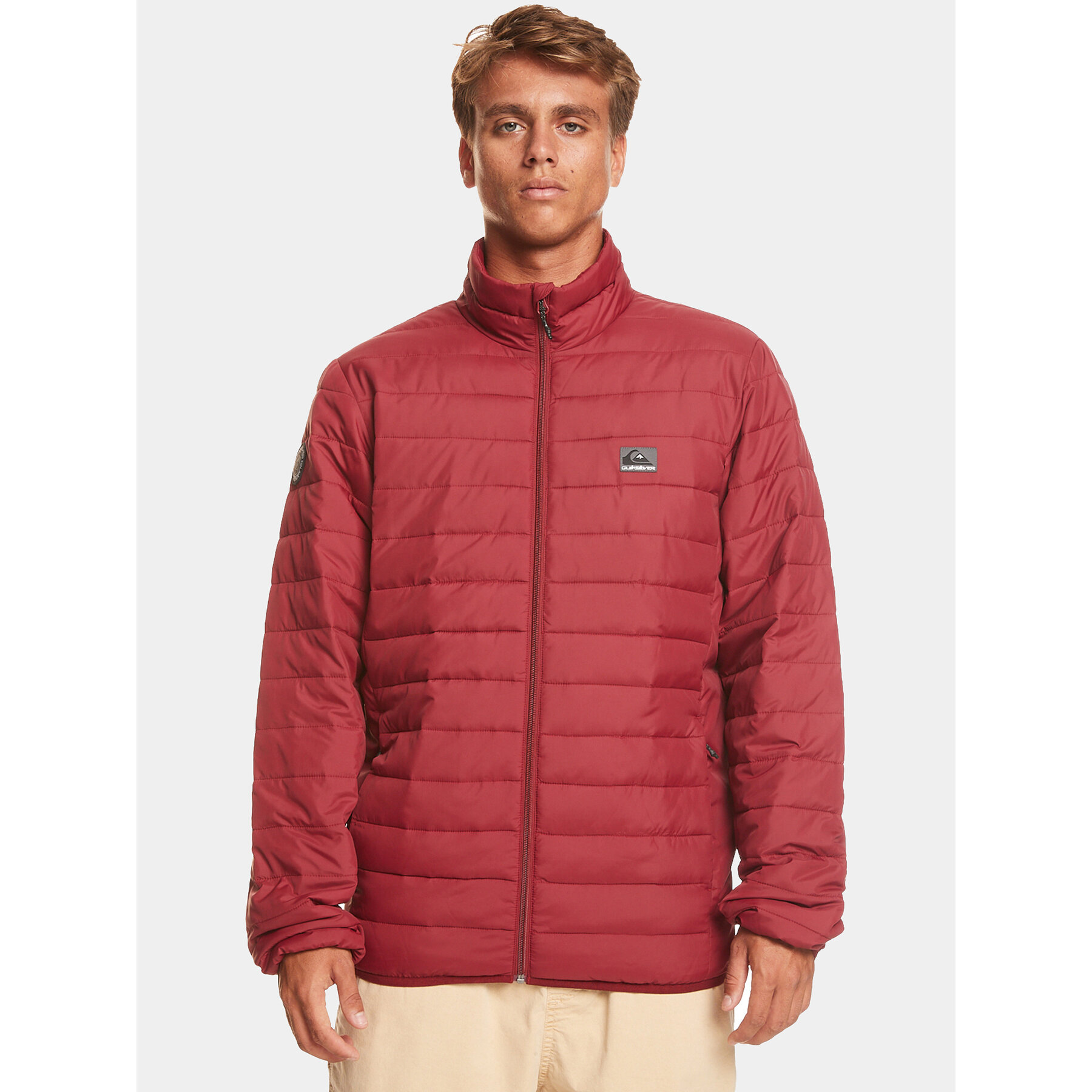 Quiksilver Übergangsjacke Scaly Fz Jckt EQYJK04007 Rot Regular Fit