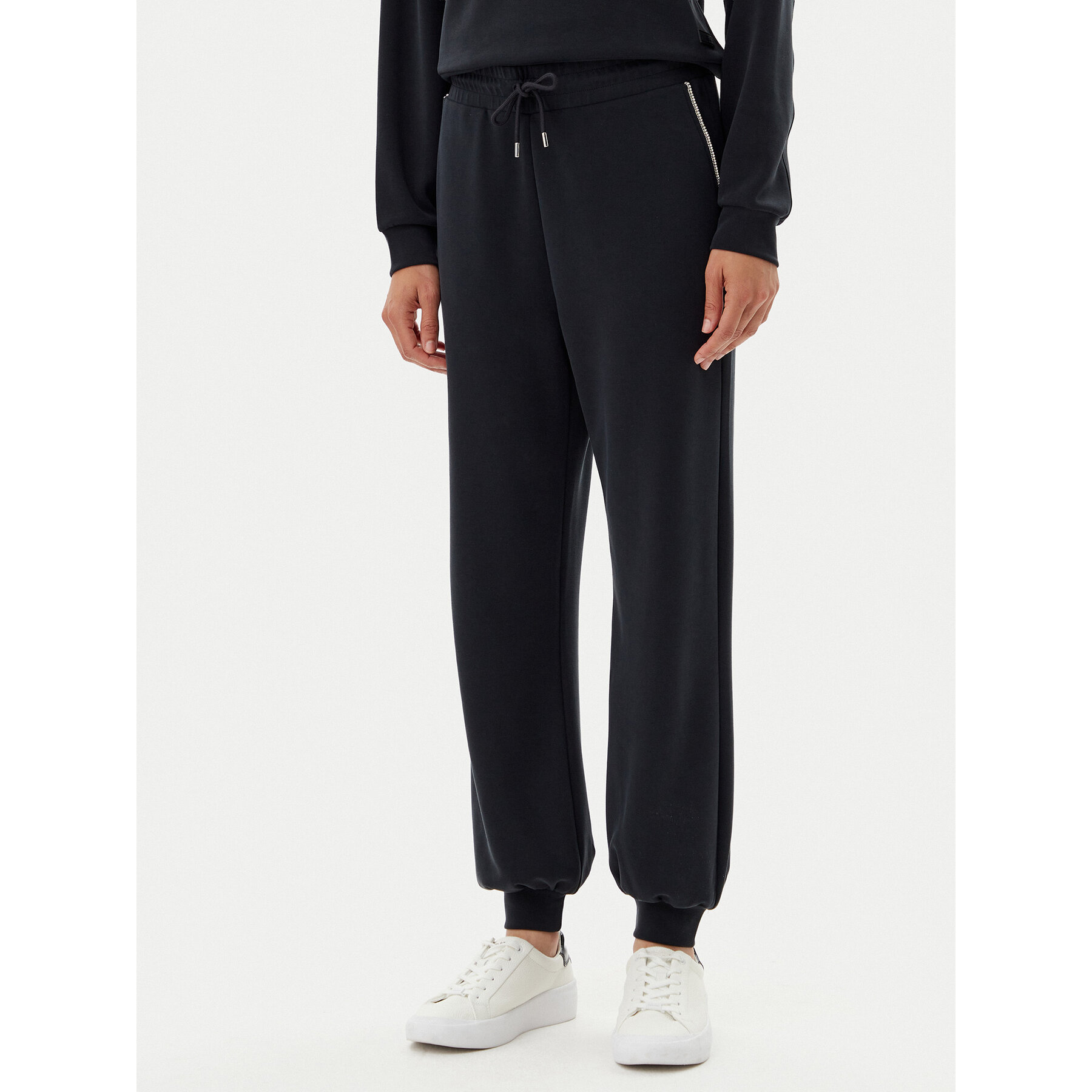EA7 Emporio Armani Jogginghose 7W000143 AF12643 UC001 Schwarz Loose Fit
