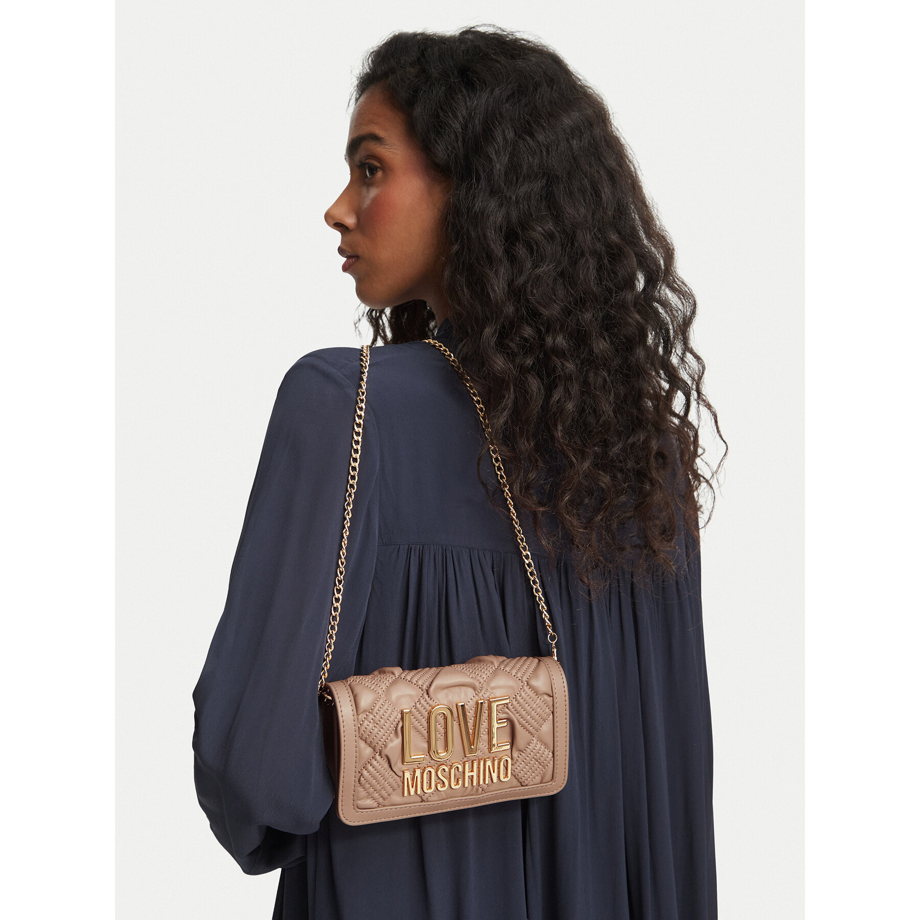 Дамска чанта LOVE MOSCHINO JC5603PP1PL1010A Бежов