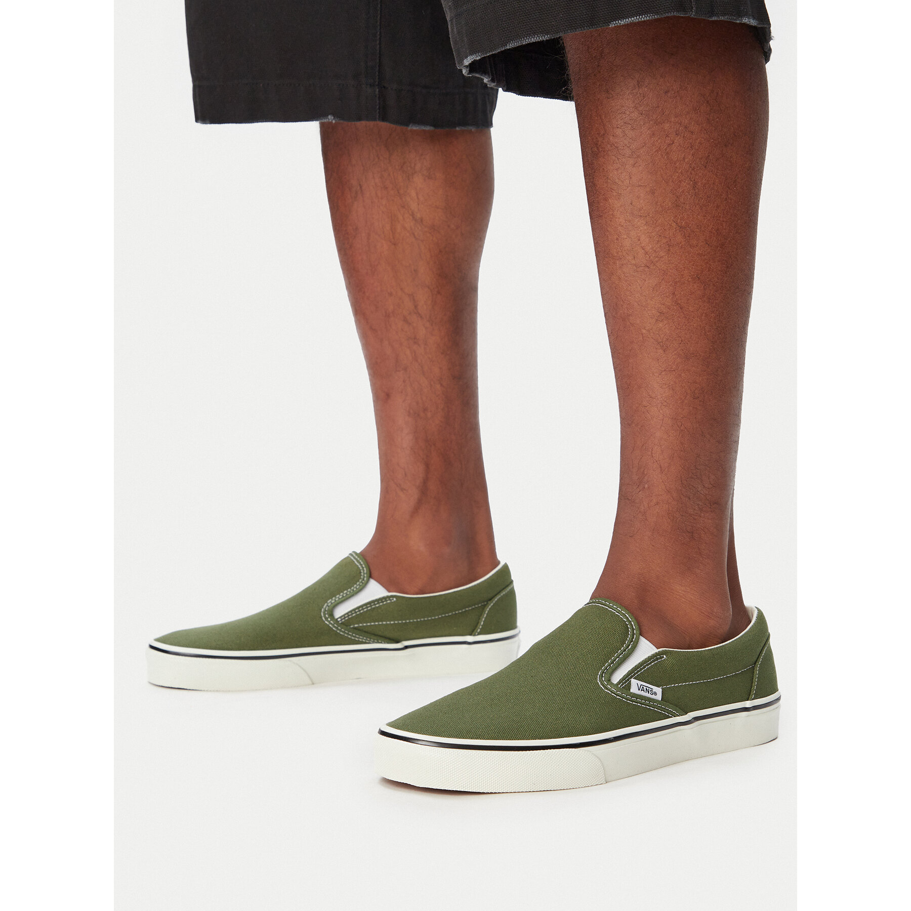 Гуменки Vans Classic Slip-On VN000Z7AGRK1 Зелен