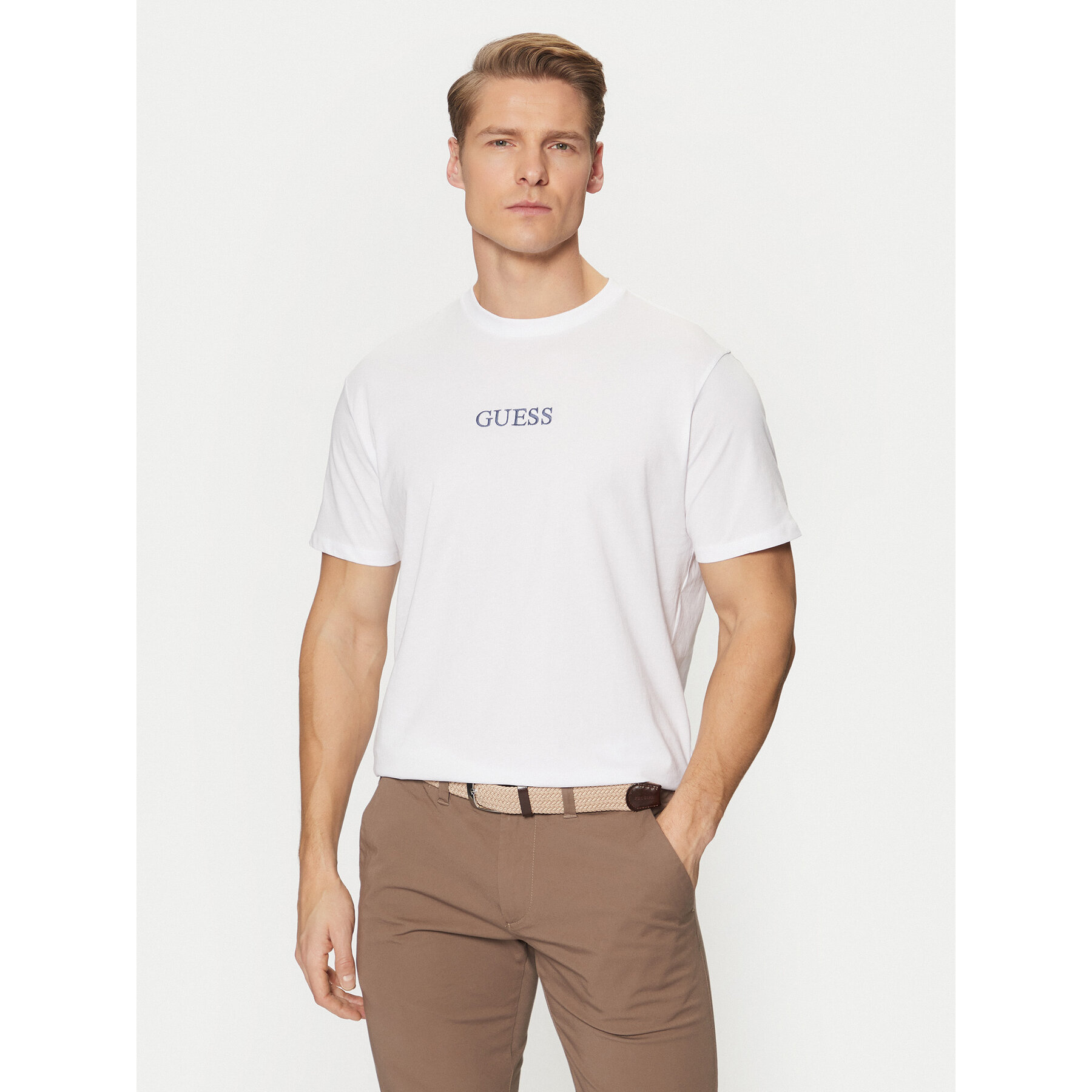 Guess Póló M5RI58 K9RM1 Fehér Regular Fit
