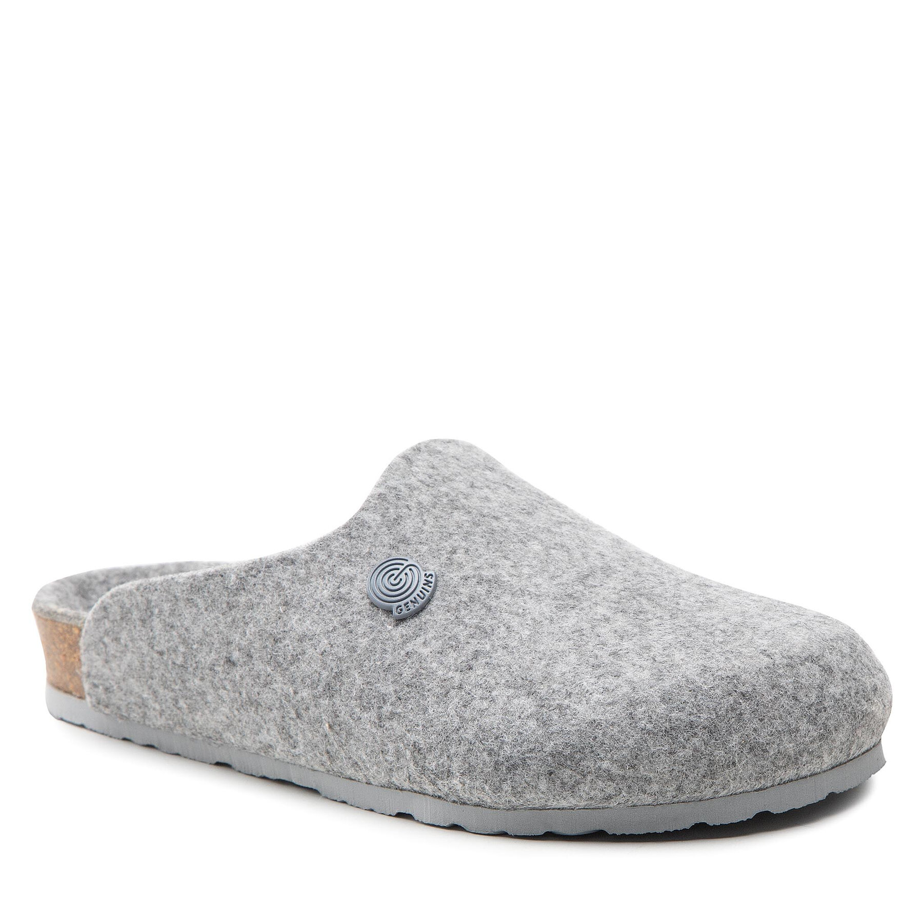 Papuci de casă Genuins Helsinki G104616 Monograme Gray epantofi.ro imagine noua