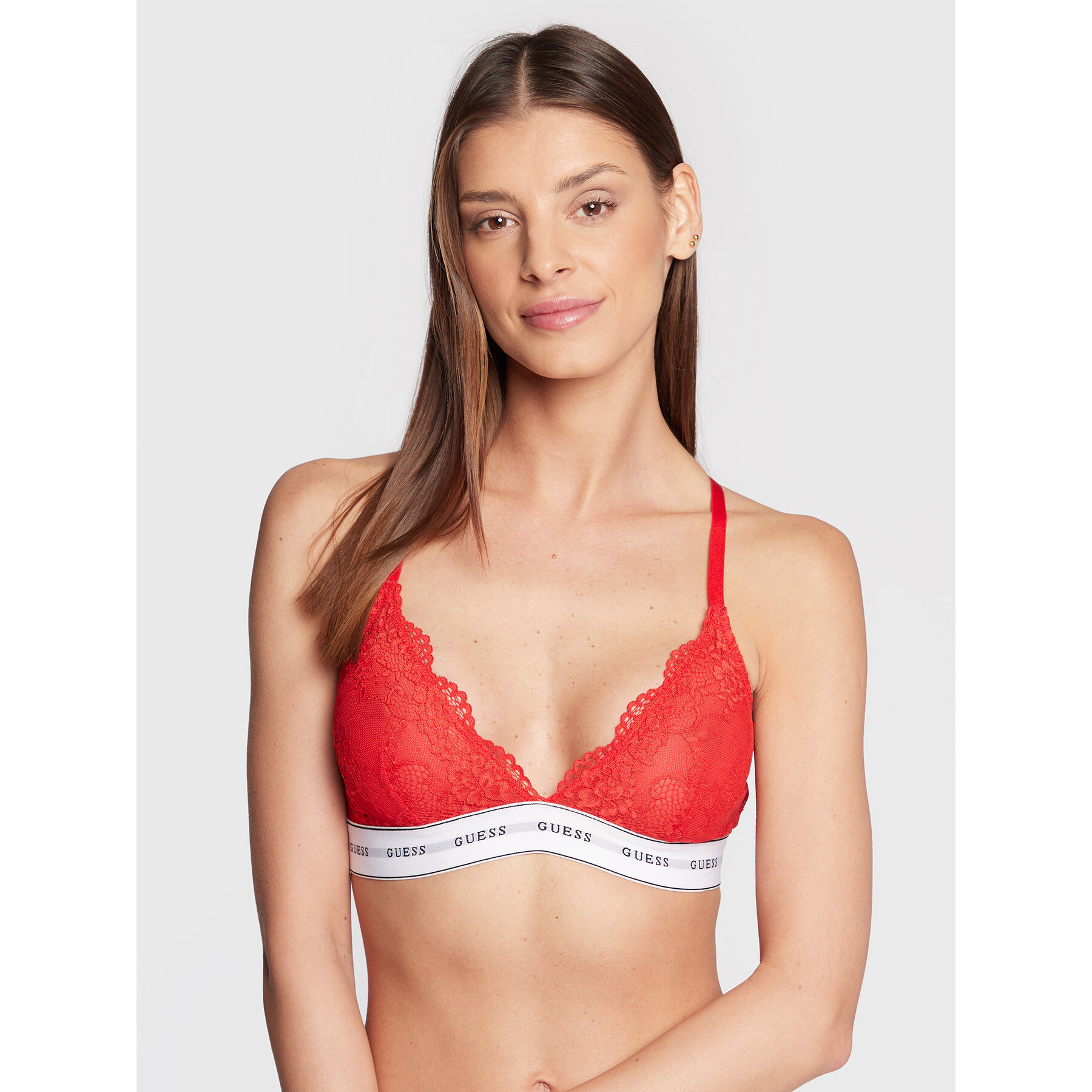 Guess Σουτιέν Bralette Belle O97C02 KBBT0 Κόκκινο