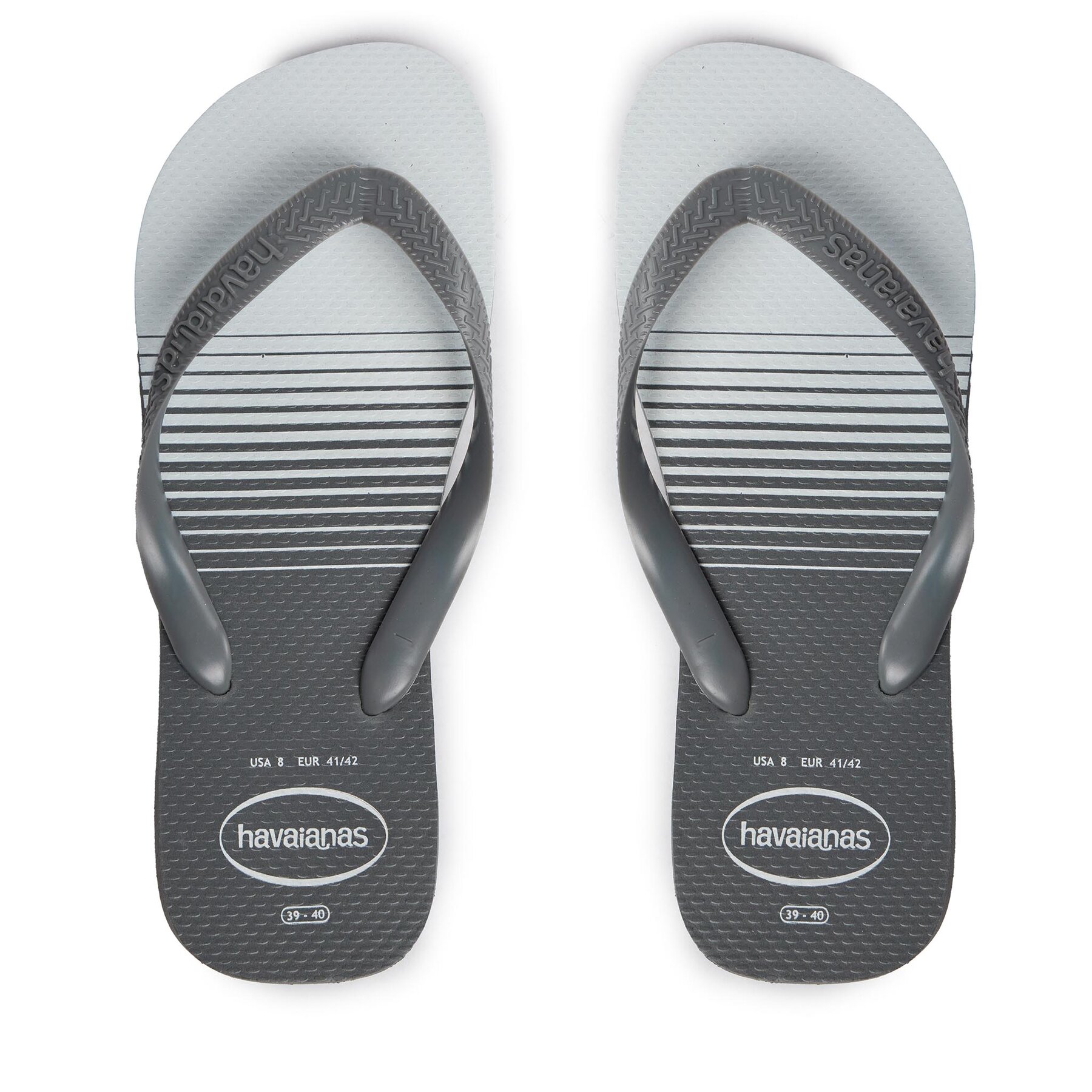 Męskie Japonki Havaianas, Rozmiar 37-38 Szary 41319325002