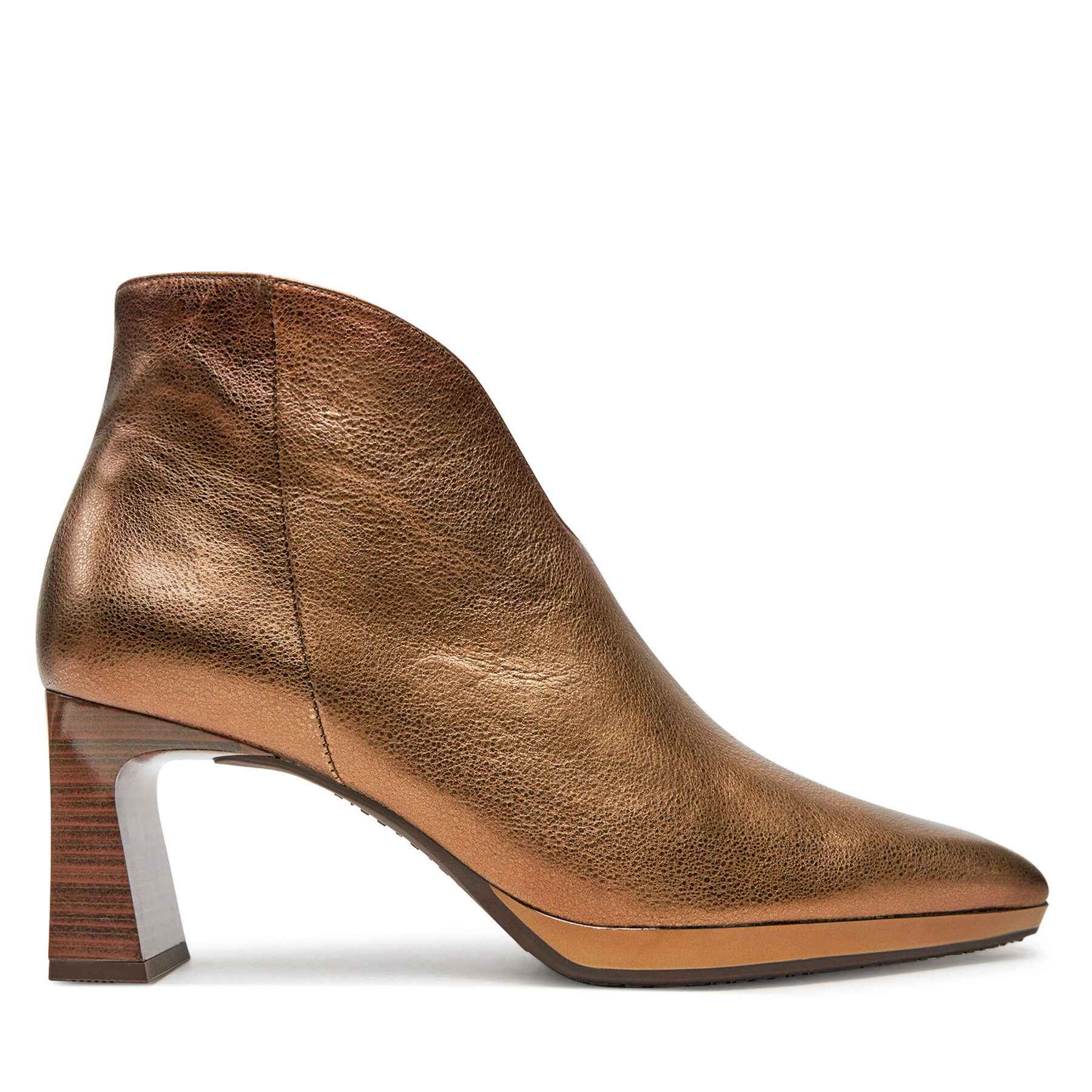 Hispanitas Dámske Členková obuv, Rozmer: 36, Zlatá, MENORCA-I24 HI243576