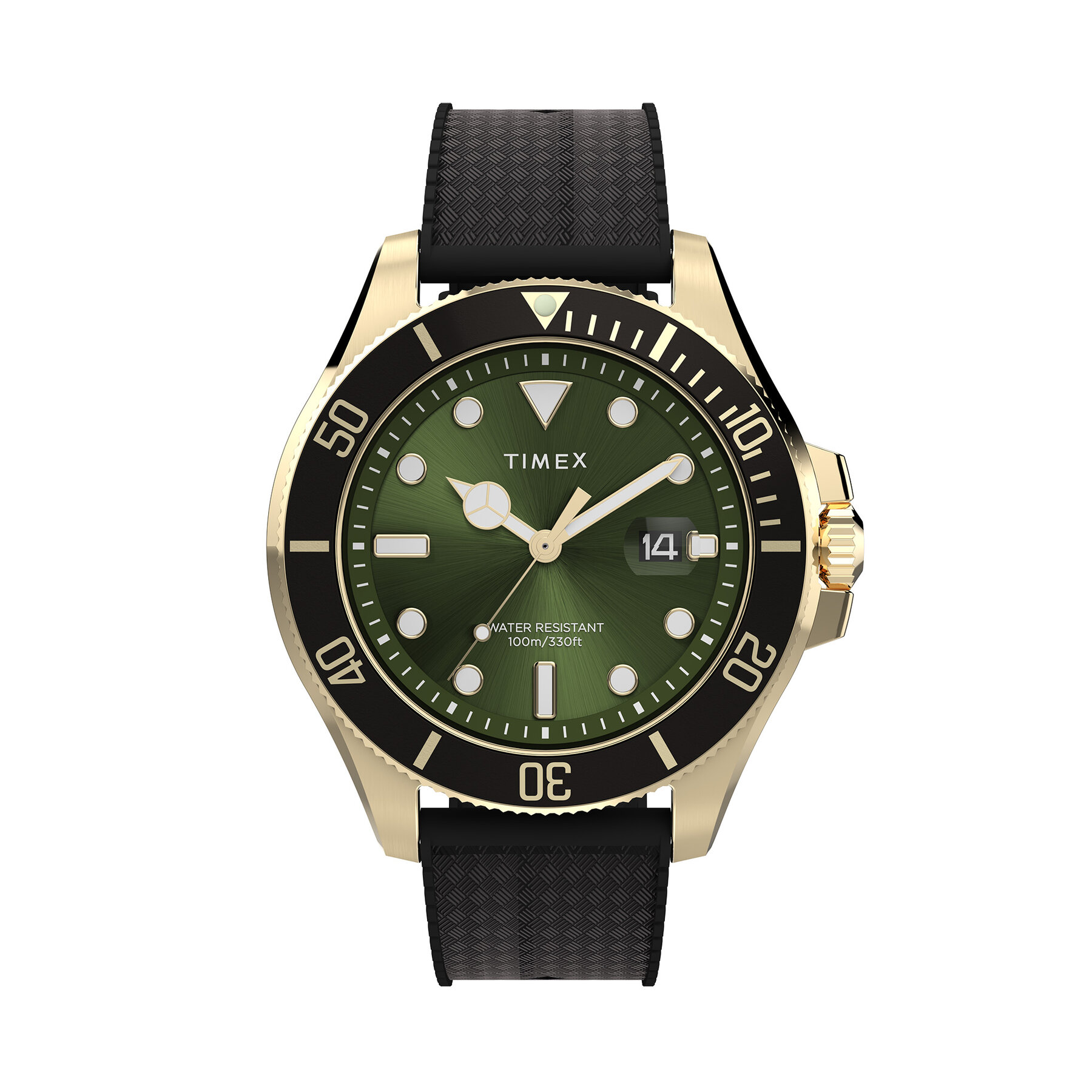 Hodinky Timex Harborside Coast TW2Y05300 Zlatá