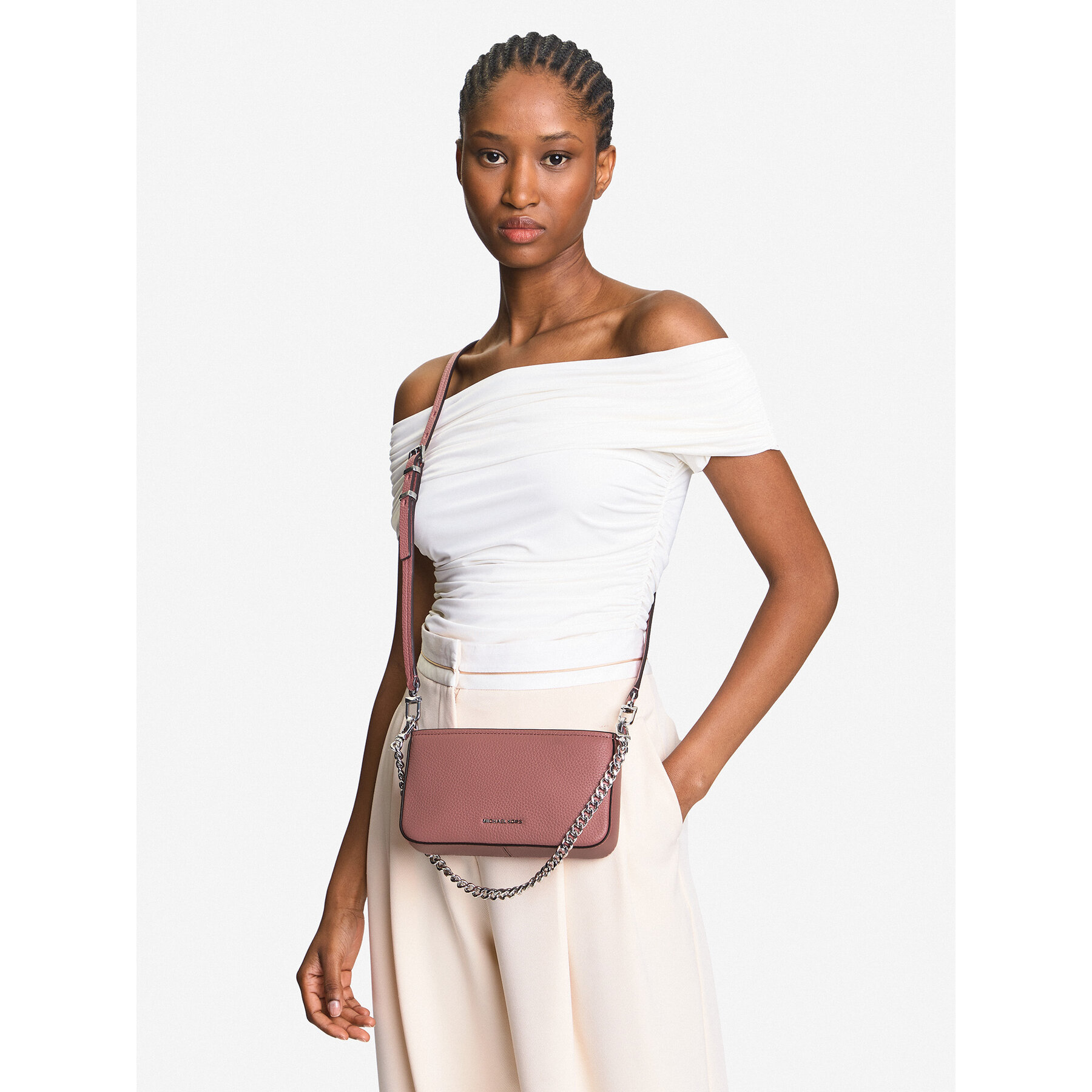 Τσάντα MICHAEL Michael Kors 32S5SYTU1L Ροζ