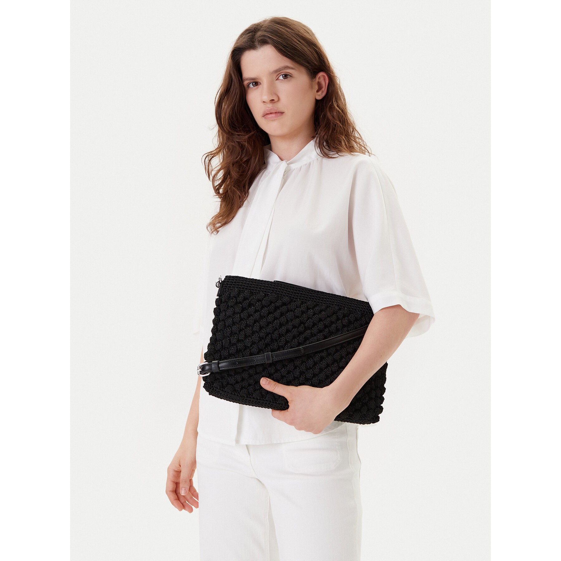 Дамска чанта Gianni Chiarini Bella BS 11575 TRCBBL Черен