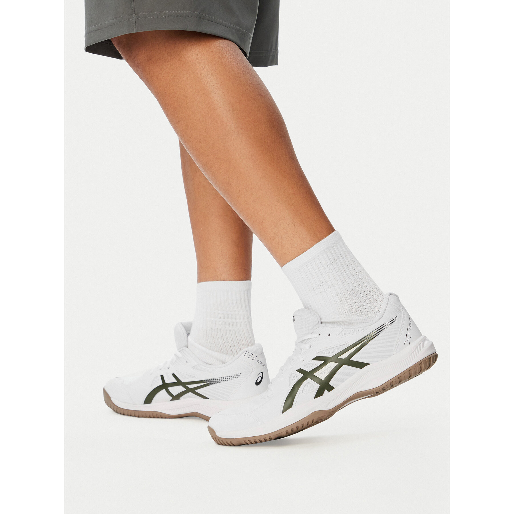 Tenisové topánky Asics Court Slide 4 1041A483 Biela