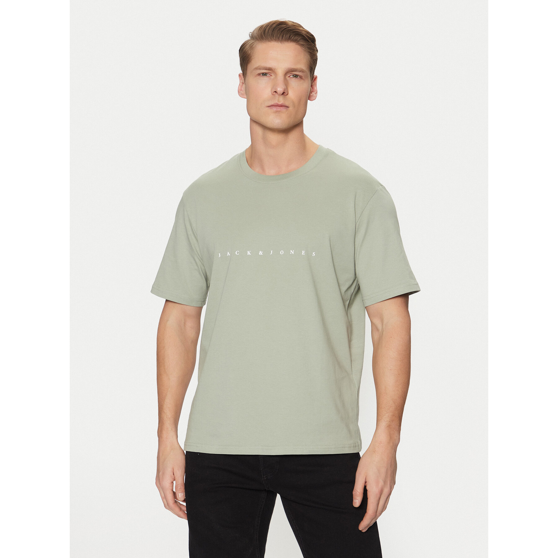 Jack & Jones T-shirt Star 12234746 Verde Relaxed Fit