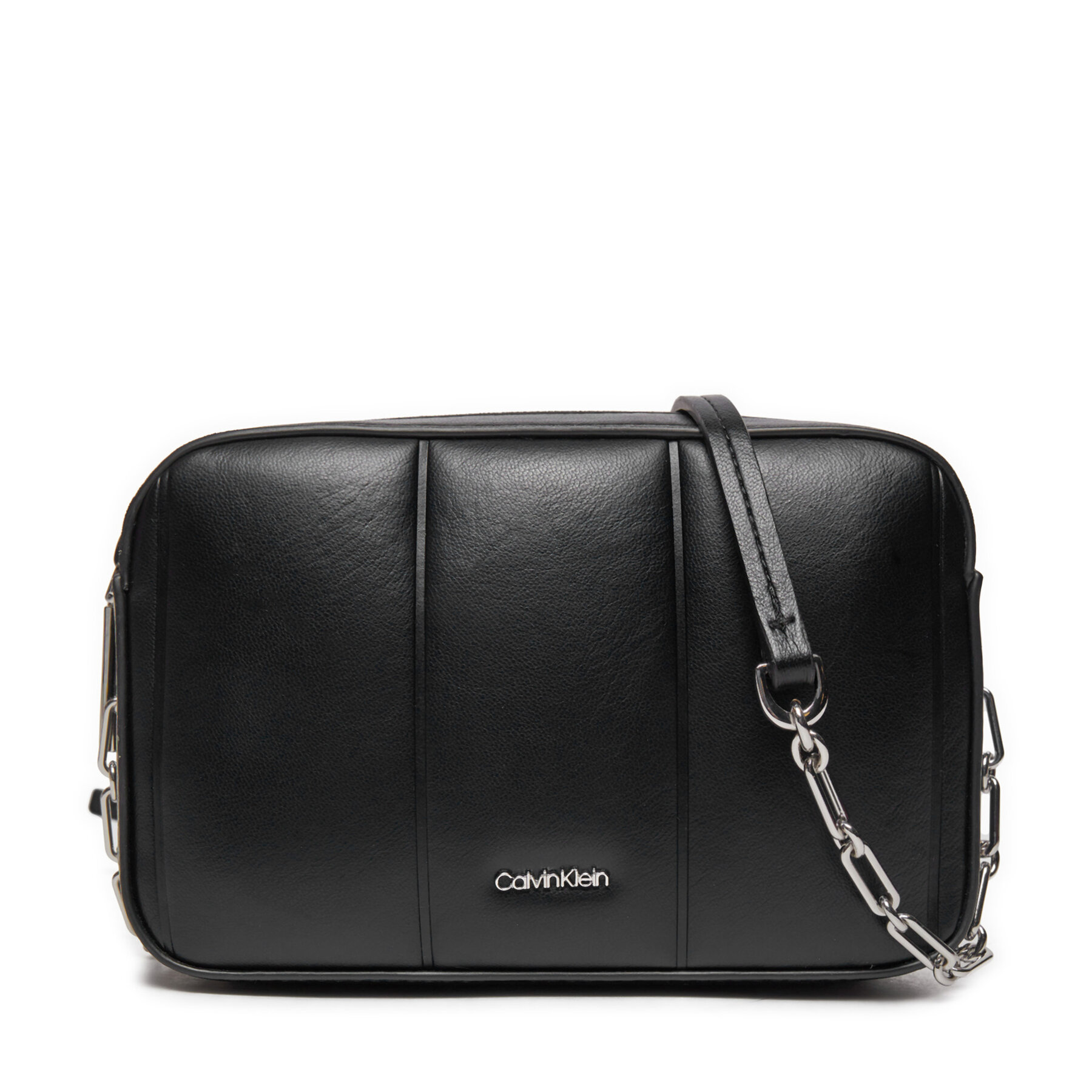 Damska Torebka Calvin Klein Czarny Line Quilt Camera Bag K60K613076