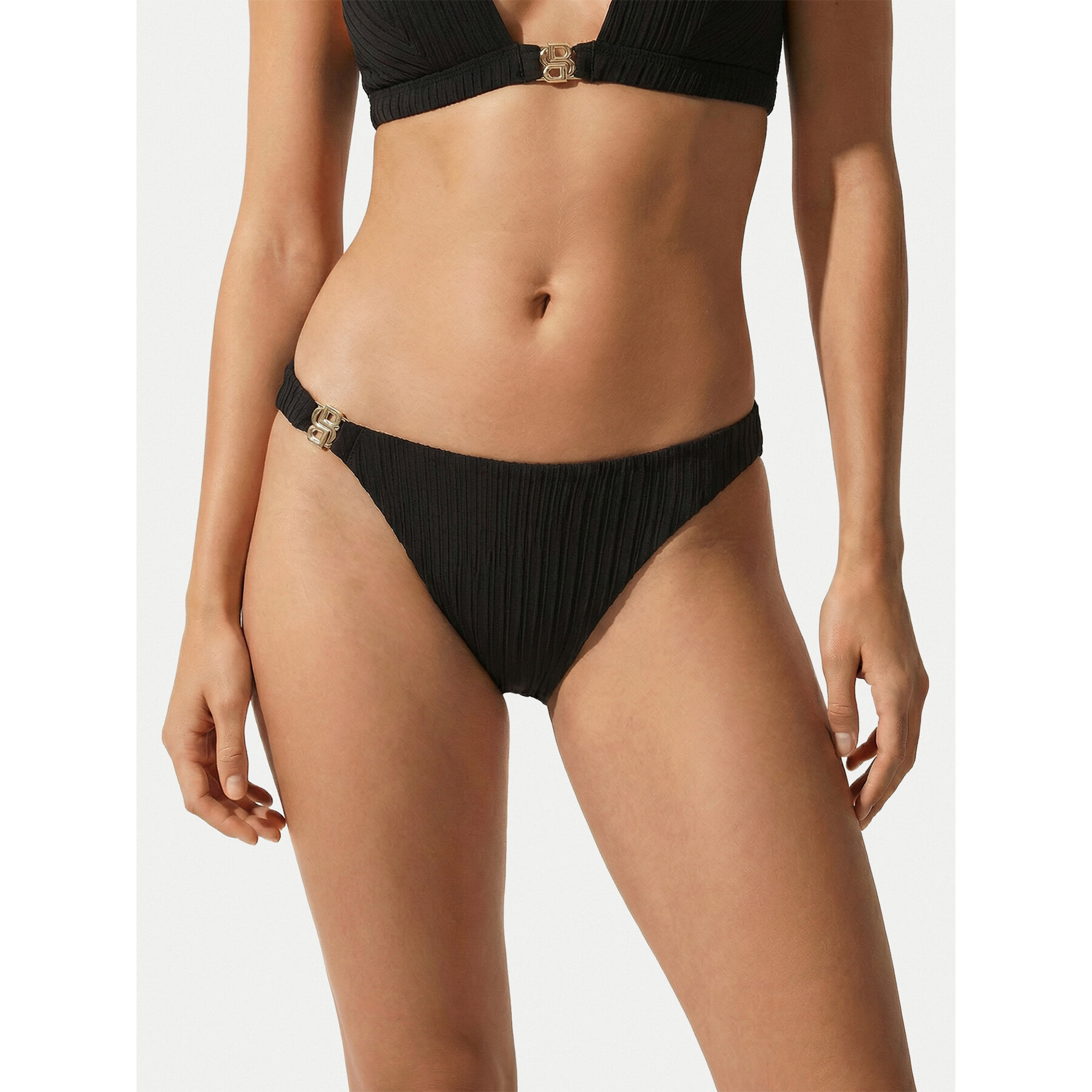 BOSS Bikini-Unterteil 50556656 Schwarz