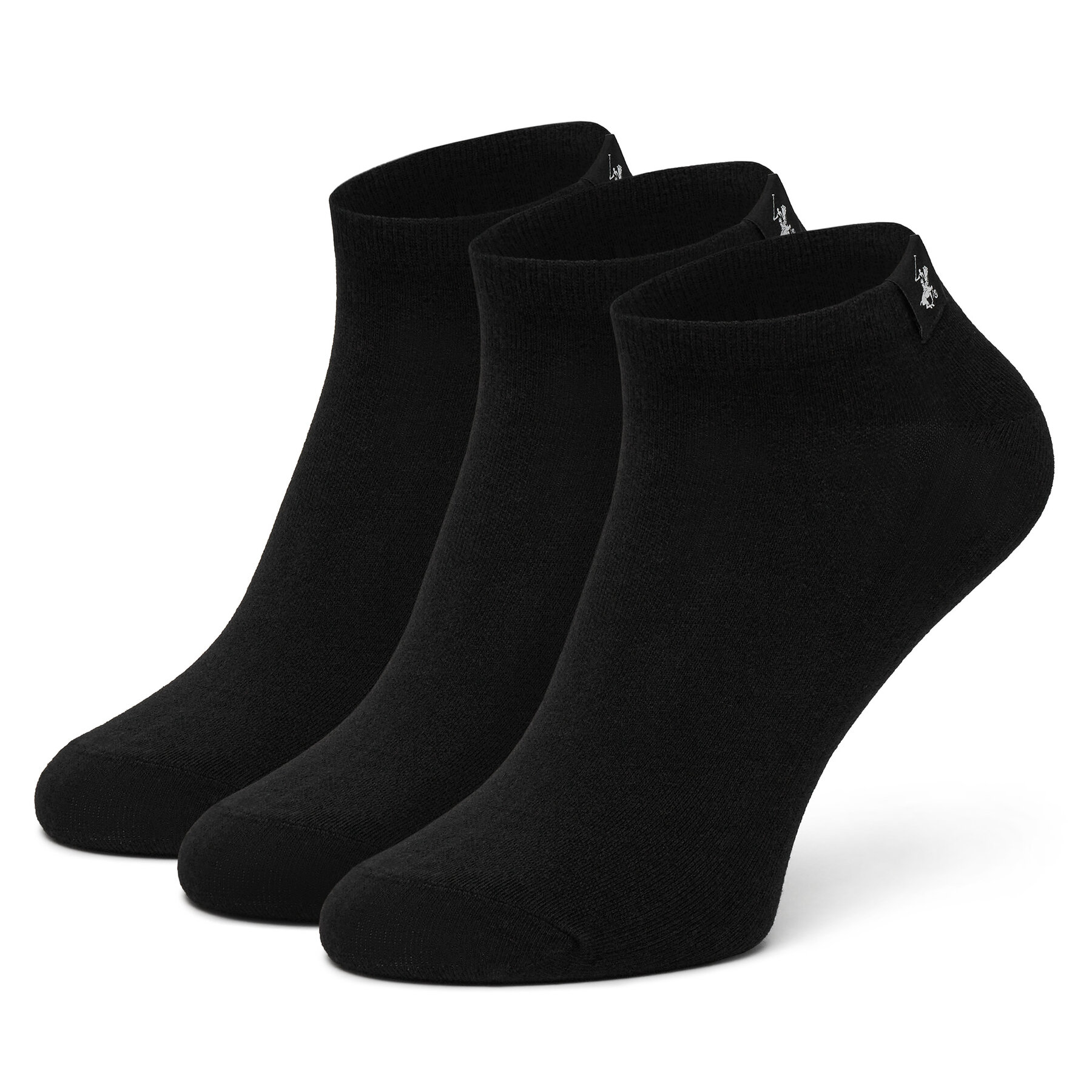 Kratke čarape Beverly Hills Polo Club KR_BHPC_BREATH_S_SS2025_(3pack) Crna