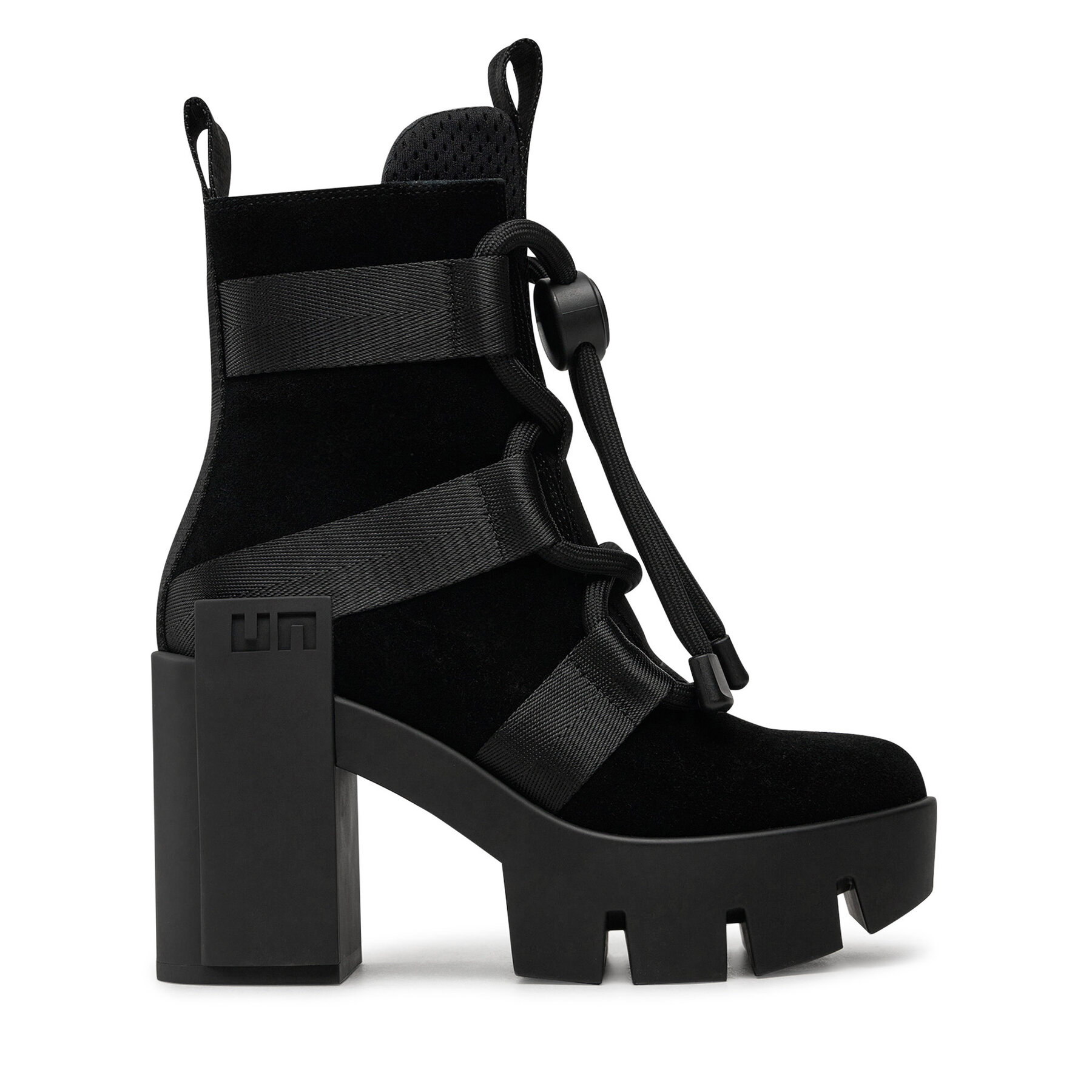 United Nude Μποτάκια United Nude Grip Nomad Mid II 107640157 Μαύρο