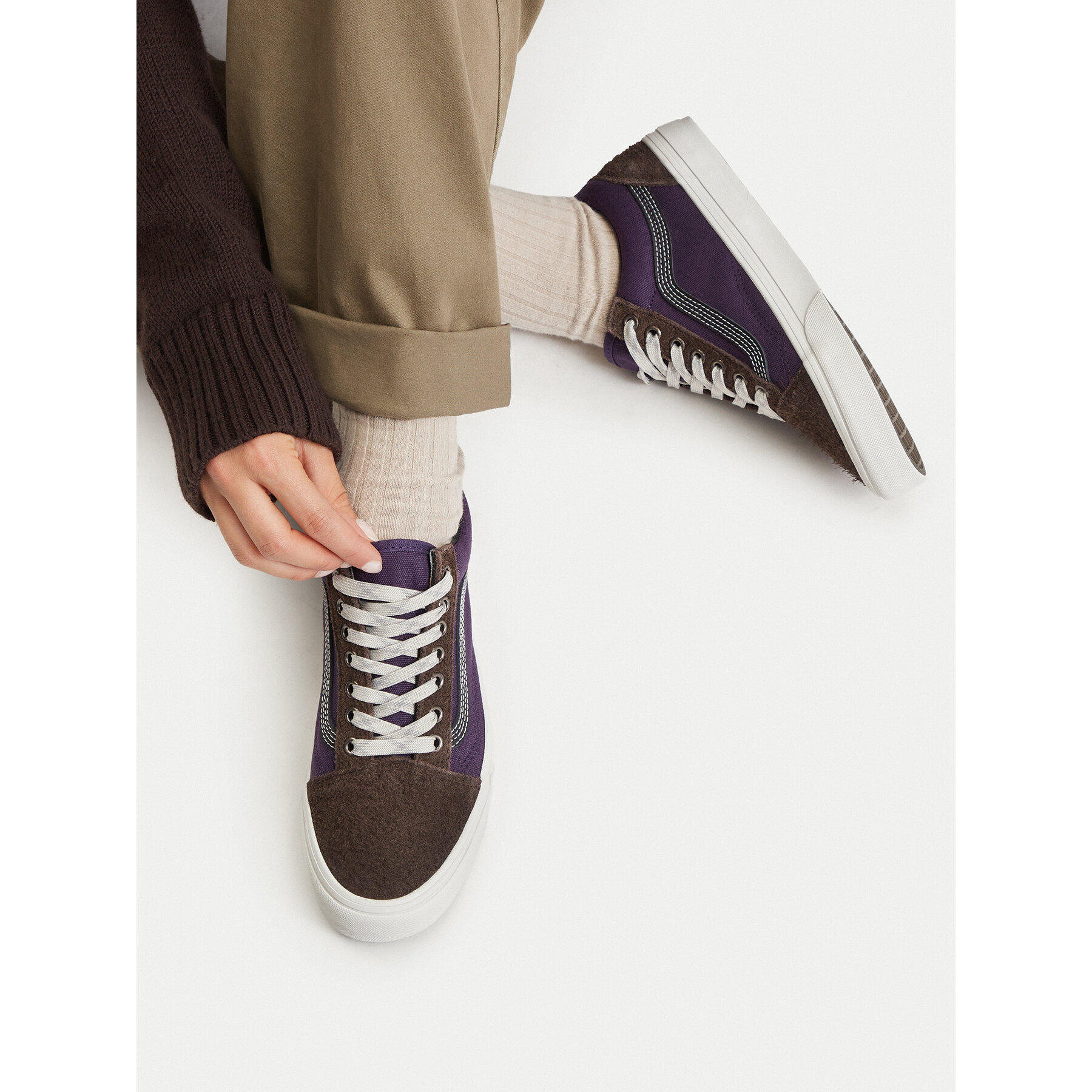 Гуменки Vans Old Skool VN000Z90TUD1 Виолетов