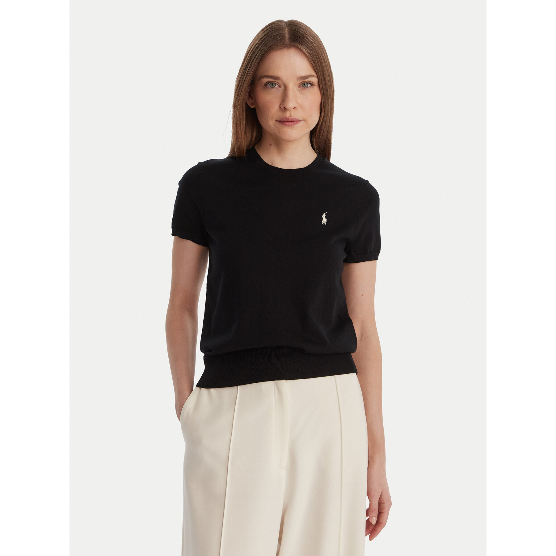 Polo Ralph Lauren T-Shirt 211971872005 Schwarz Slim Fit