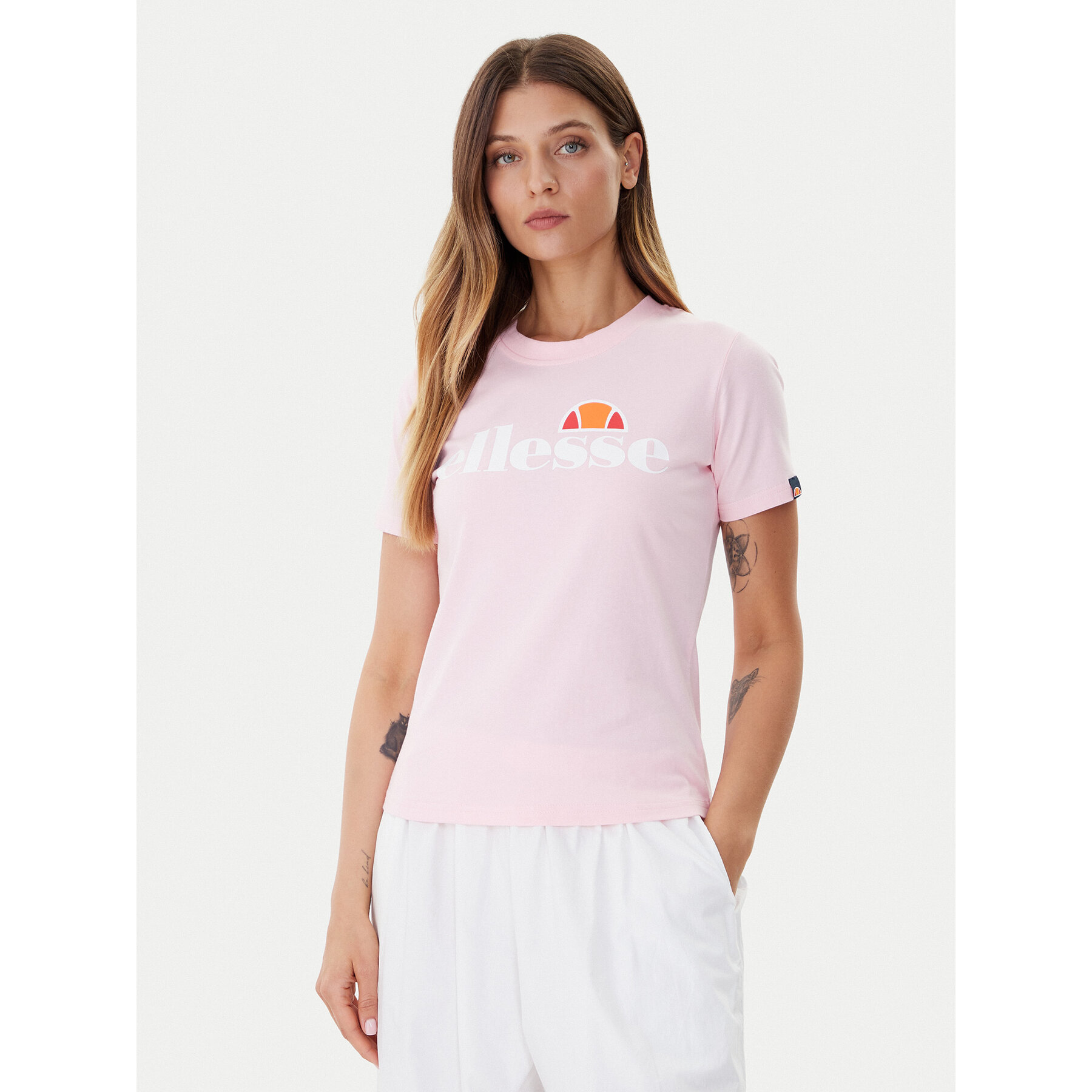 Ellesse T-shirt Albany SGS03237 Rosa Regular Fit