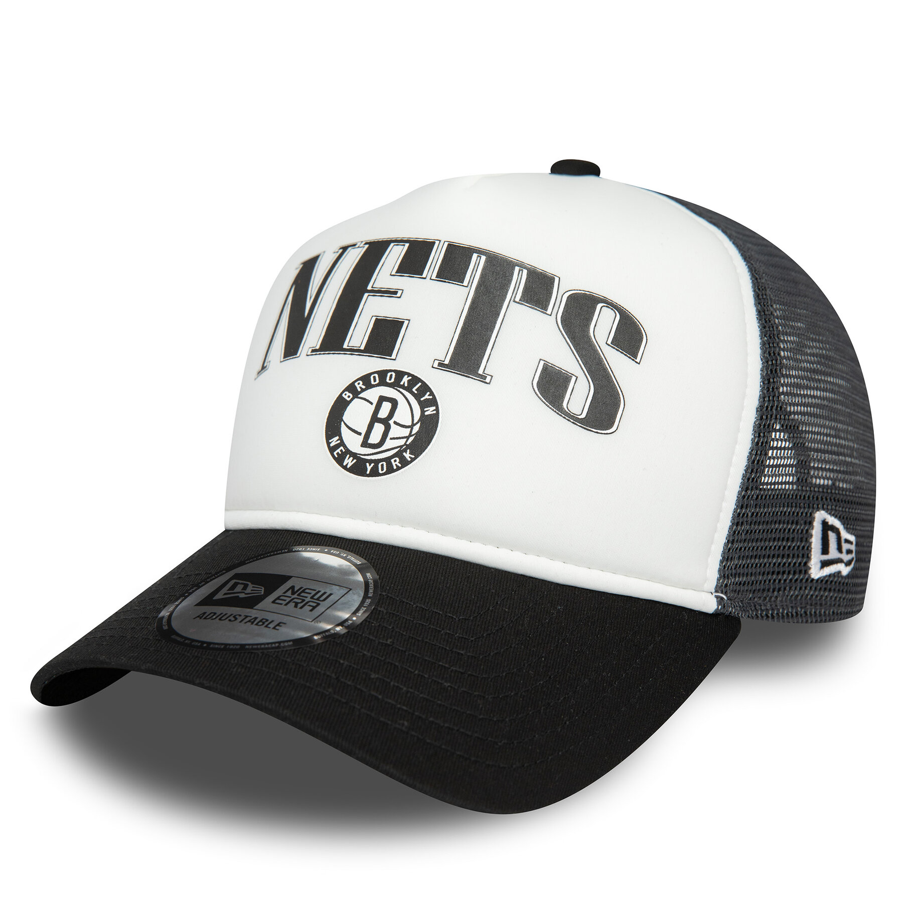 Keps New Era Nba Retro Trucker Nets 60434969 Svart