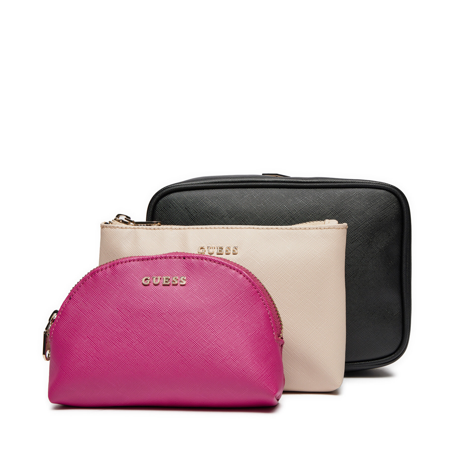 Set di pochette per cosmetici Guess PW1605 P3450 Nero