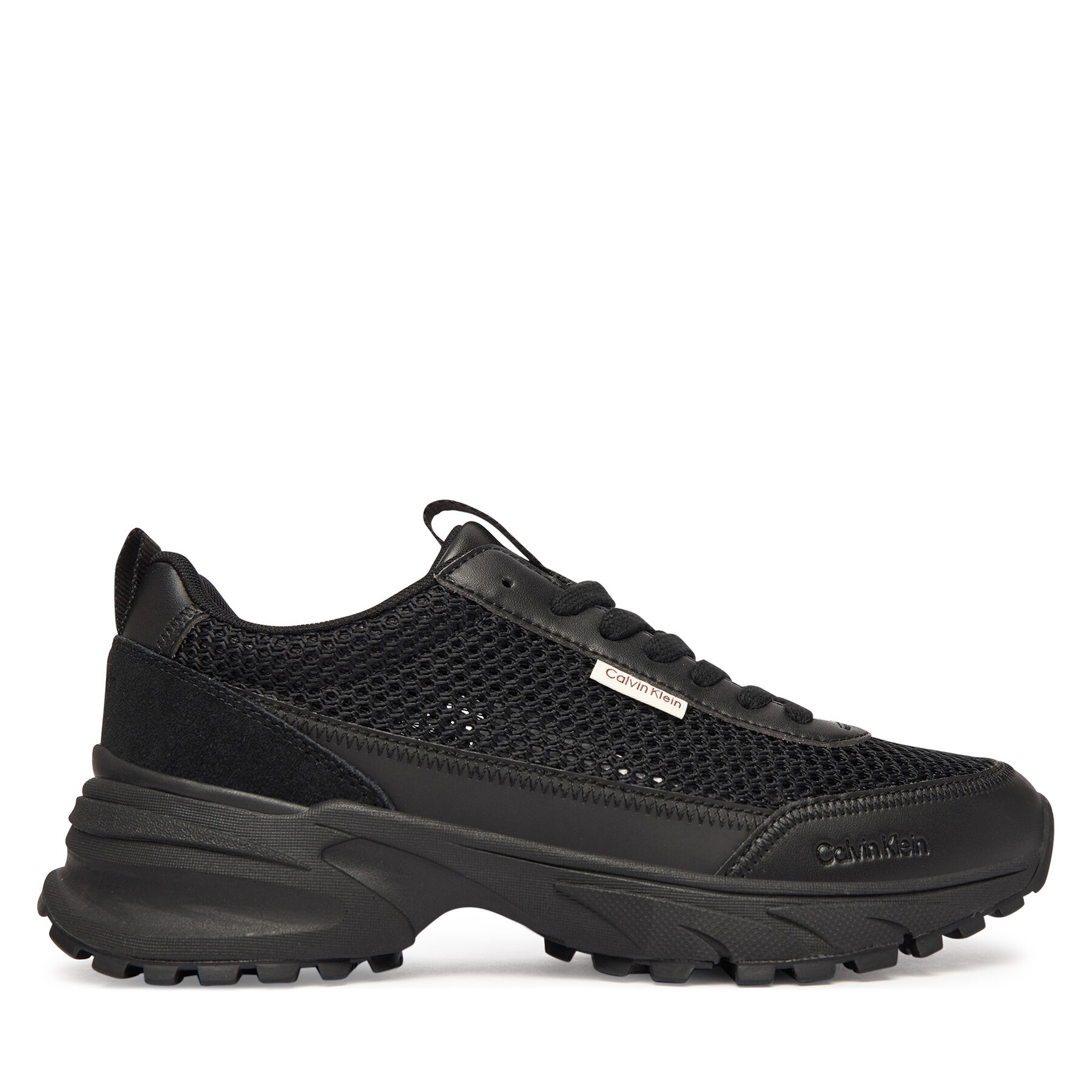 Tenisice Calvin Klein Hike Runner Lup Lin Mesh HW0HW03000 Crna
