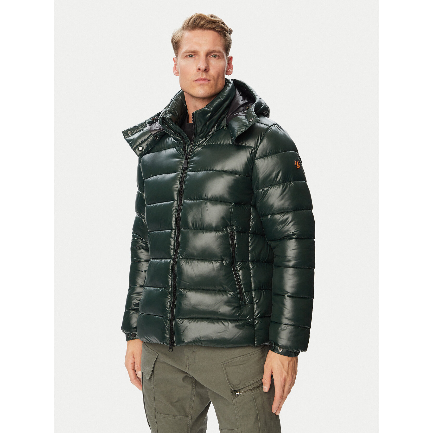 Save The Duck Winterjacke D31653M LOVE21 Grün Regular Fit