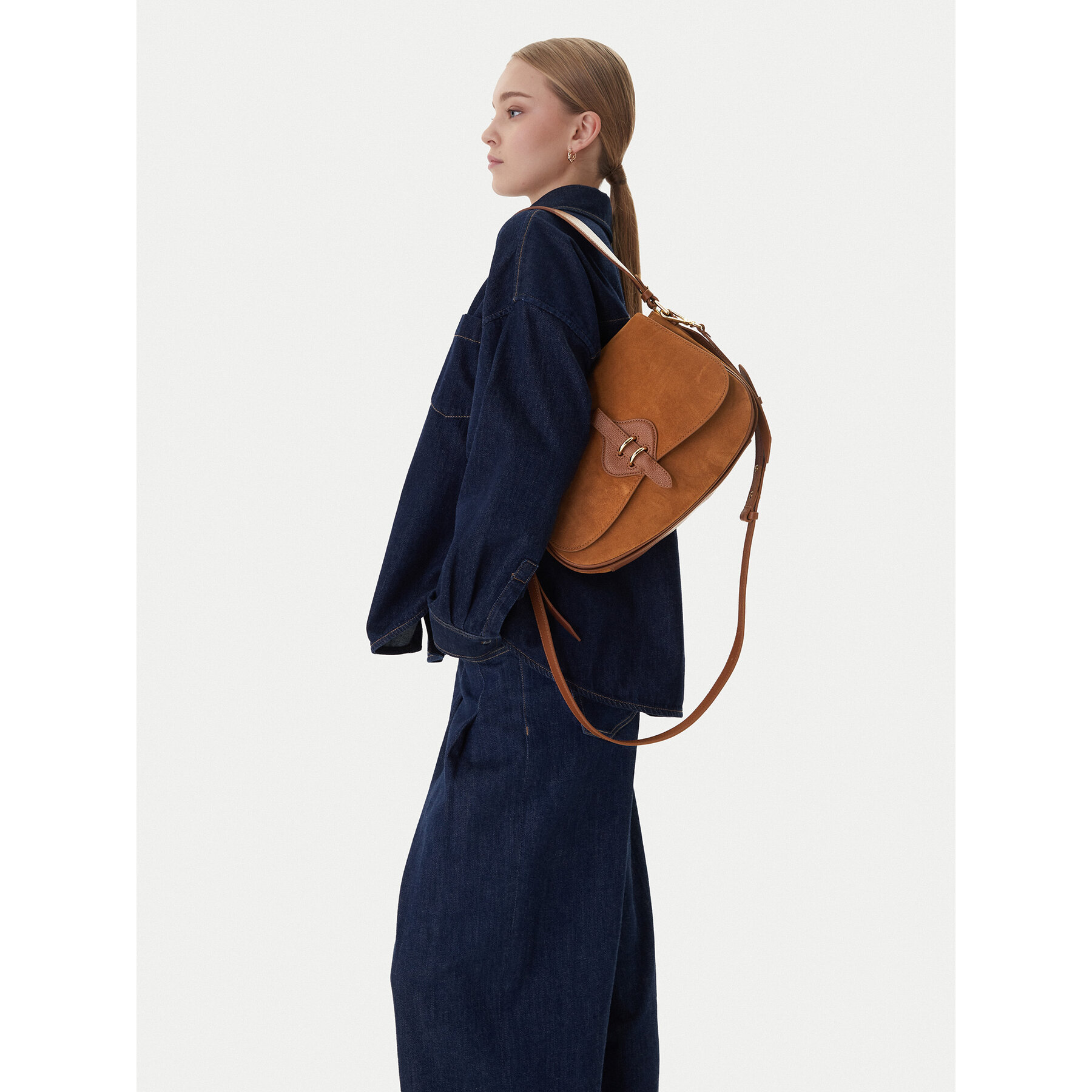 Geantă Coccinelle U7H coccinellemavery E1 U7H 12 01 01 Maro