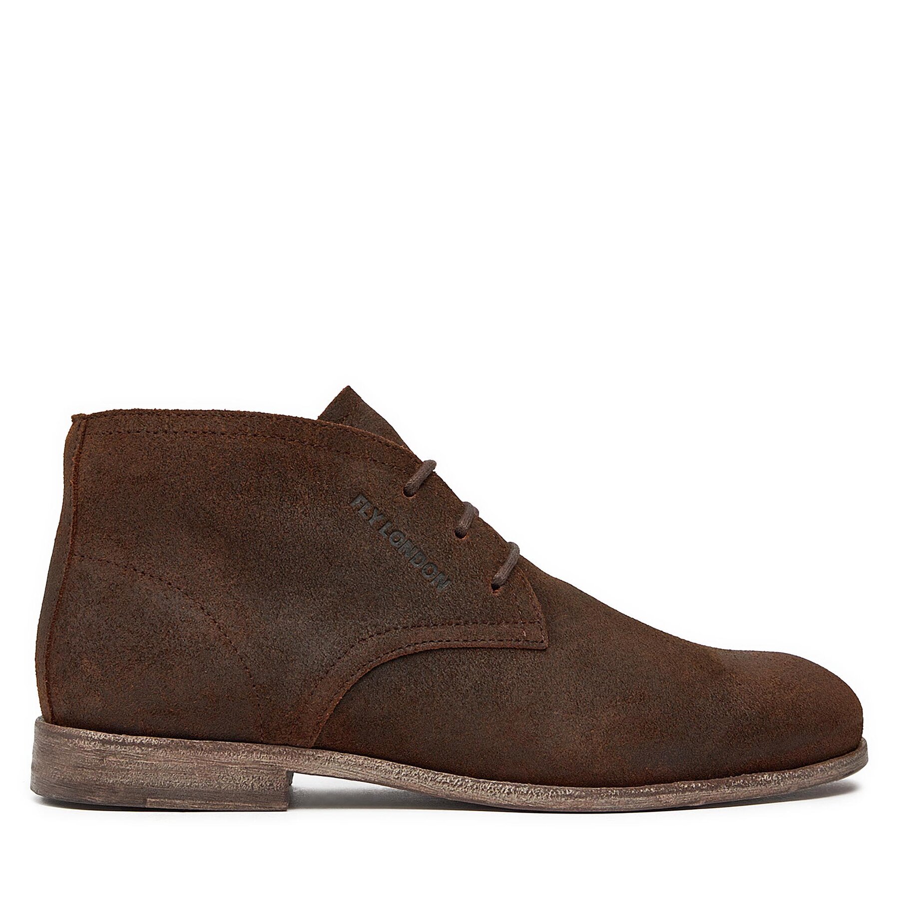 Botines planos Fly London Cajyfly P145074000 Marrón