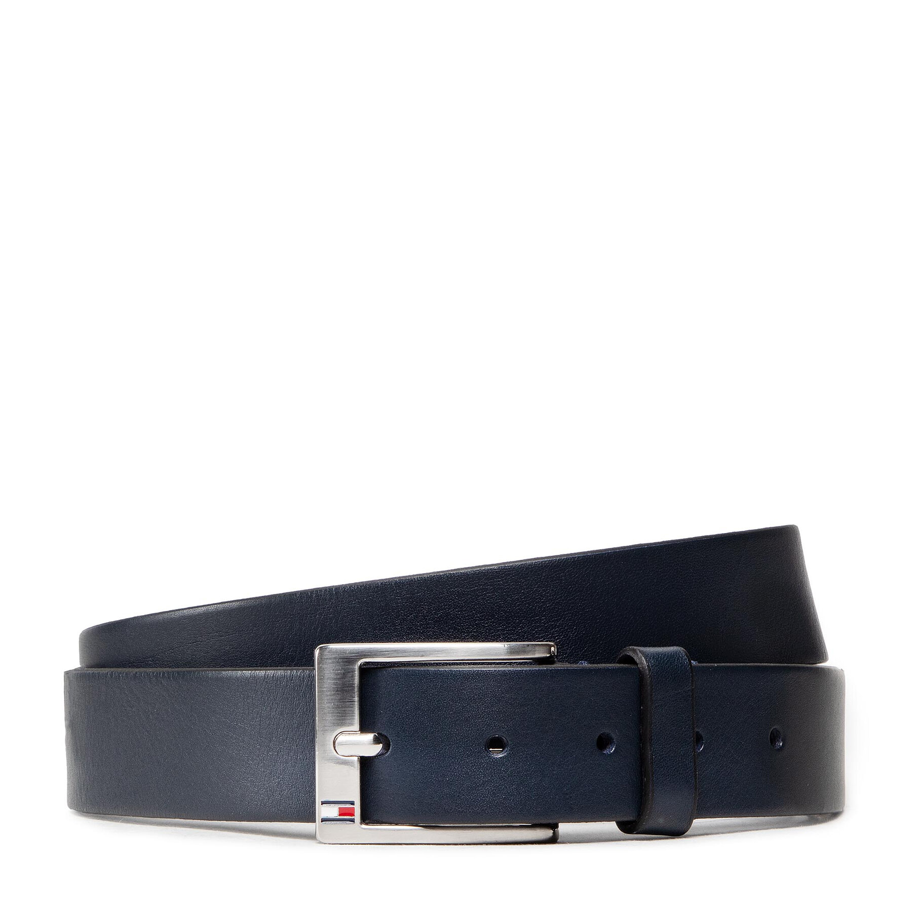 Cintura da uomo Tommy Hilfiger New Aly Belt AM0AM08363 Blu scuro