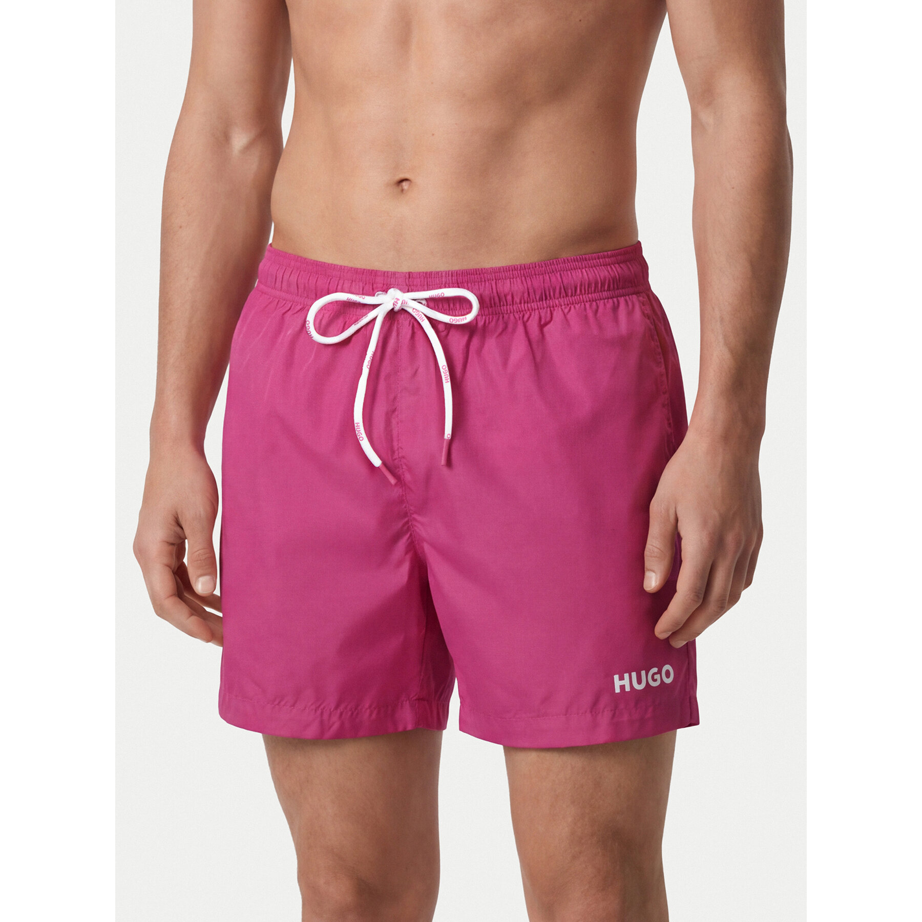 HUGO Badeshorts Haiti 50469312 Rosa Regular Fit