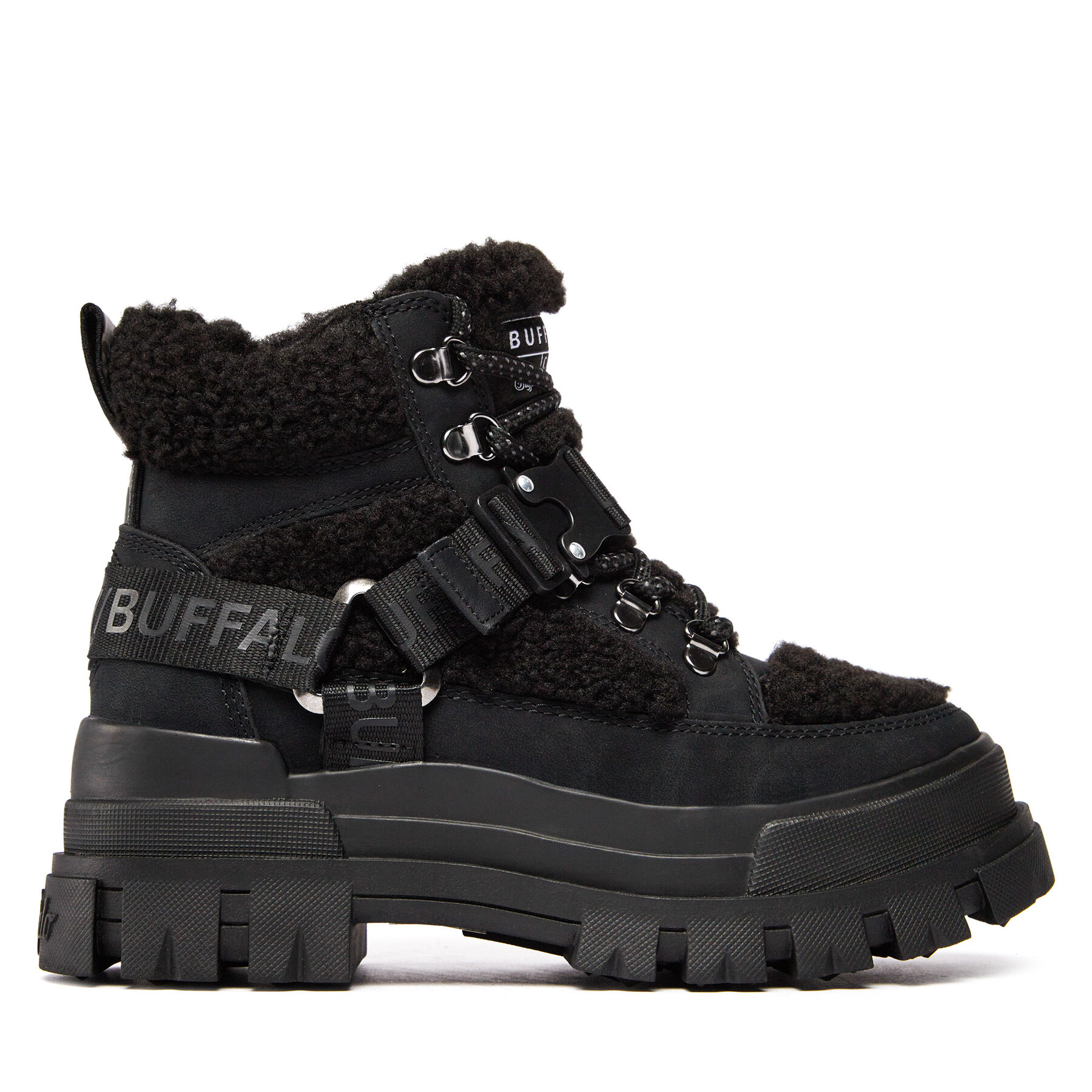 Trappers Buffalo Aspha Com Mid Warm 1622328 Negru