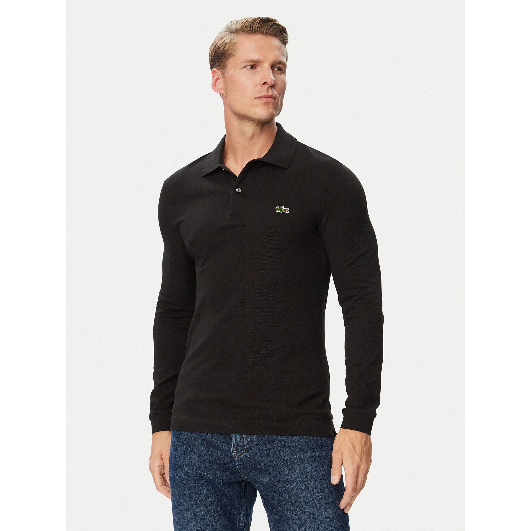 Lacoste Poloshirt PH4013 Schwarz Regular Fit
