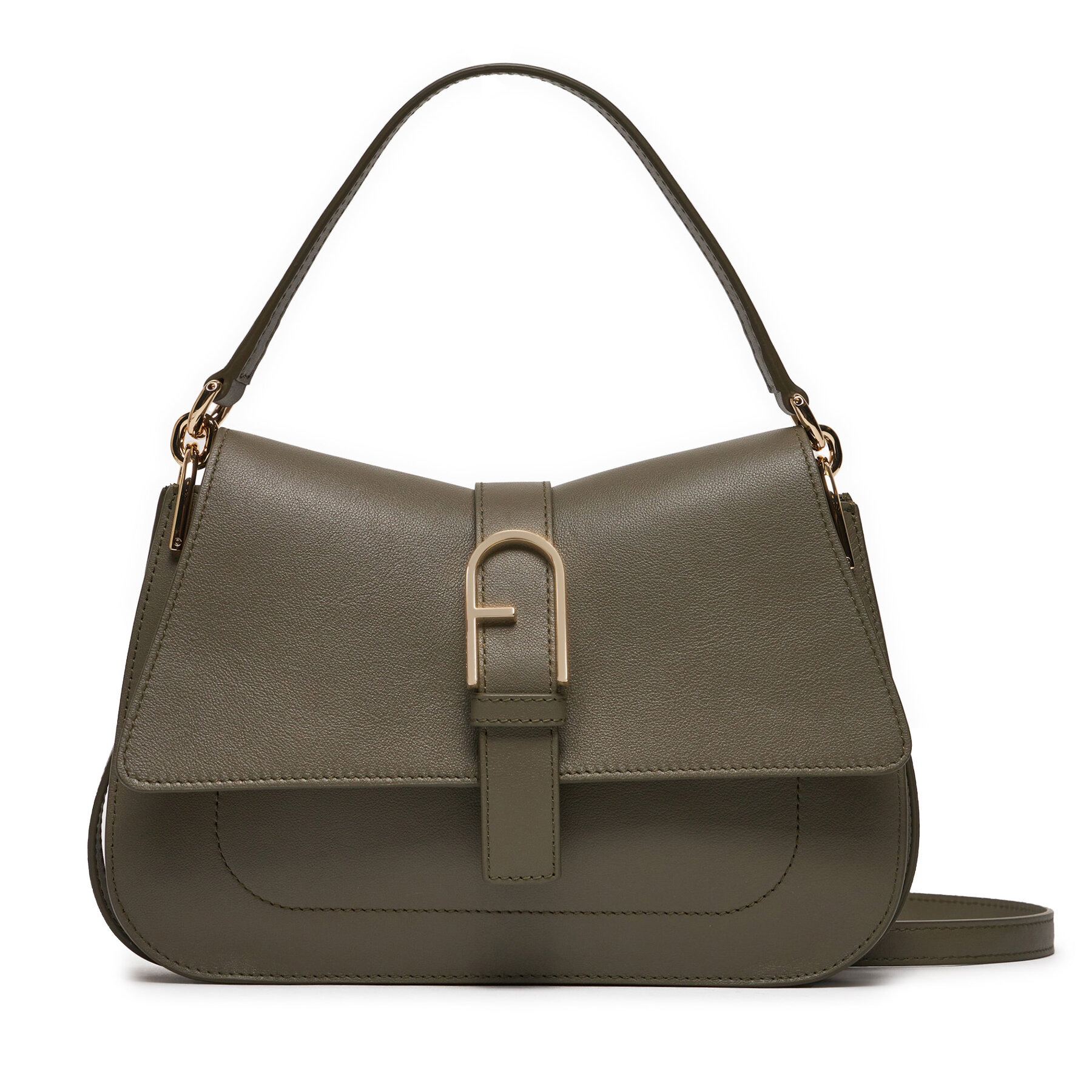 Geantă Furla Flow M Top Handle WB00996-BX2045-2810S-1007 Verde