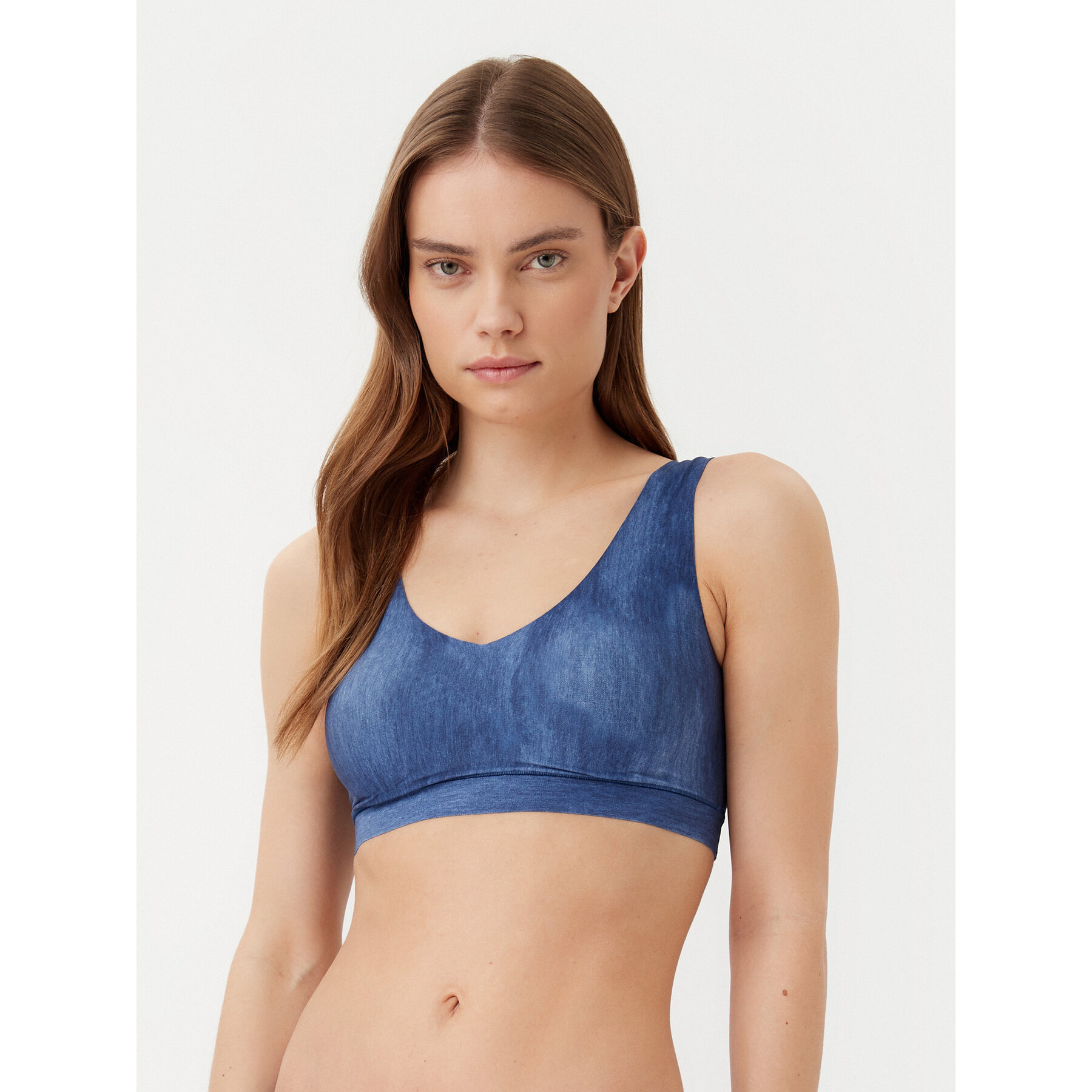Chantelle Sportinė liemenėlė Soft Stretch C11D10 Mėlyna