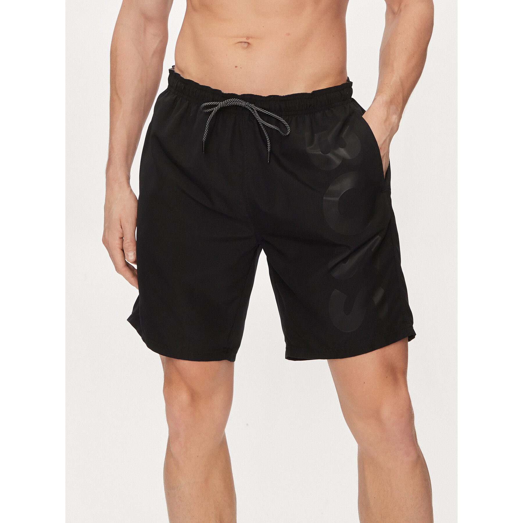 Boss Badeshorts Orca 50509127 Schwarz Regular Fit