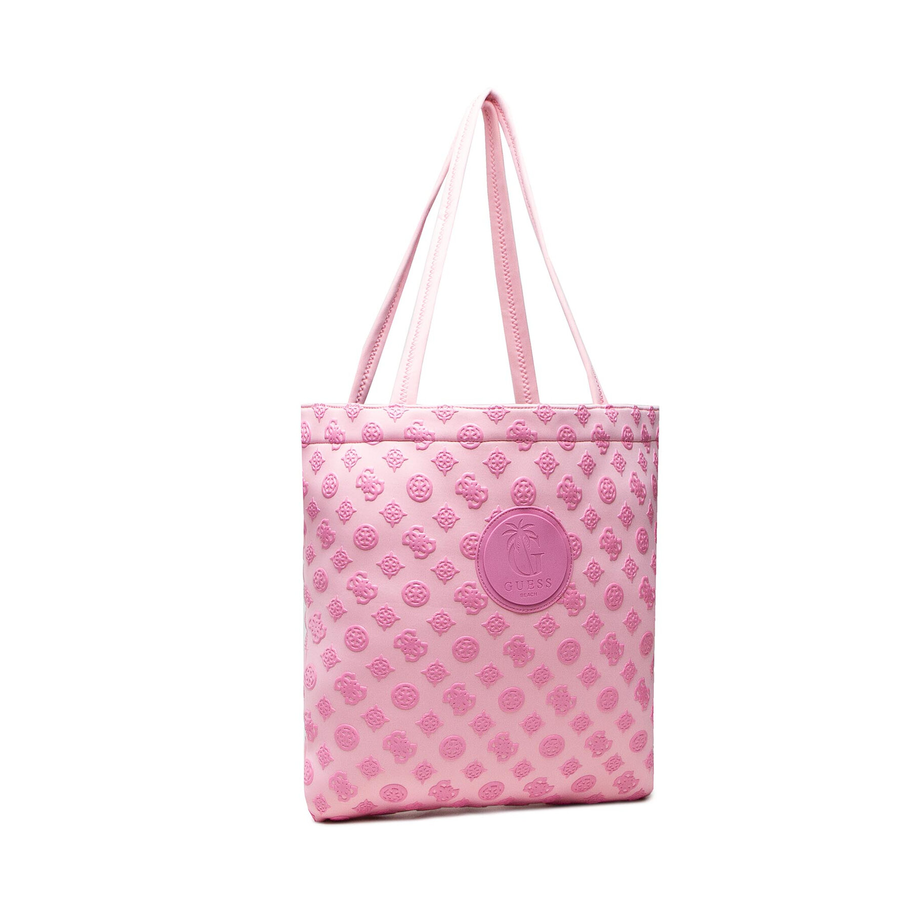 Bolso Guess Printed Scuba Bag E2GZ05 KB590 Rosa