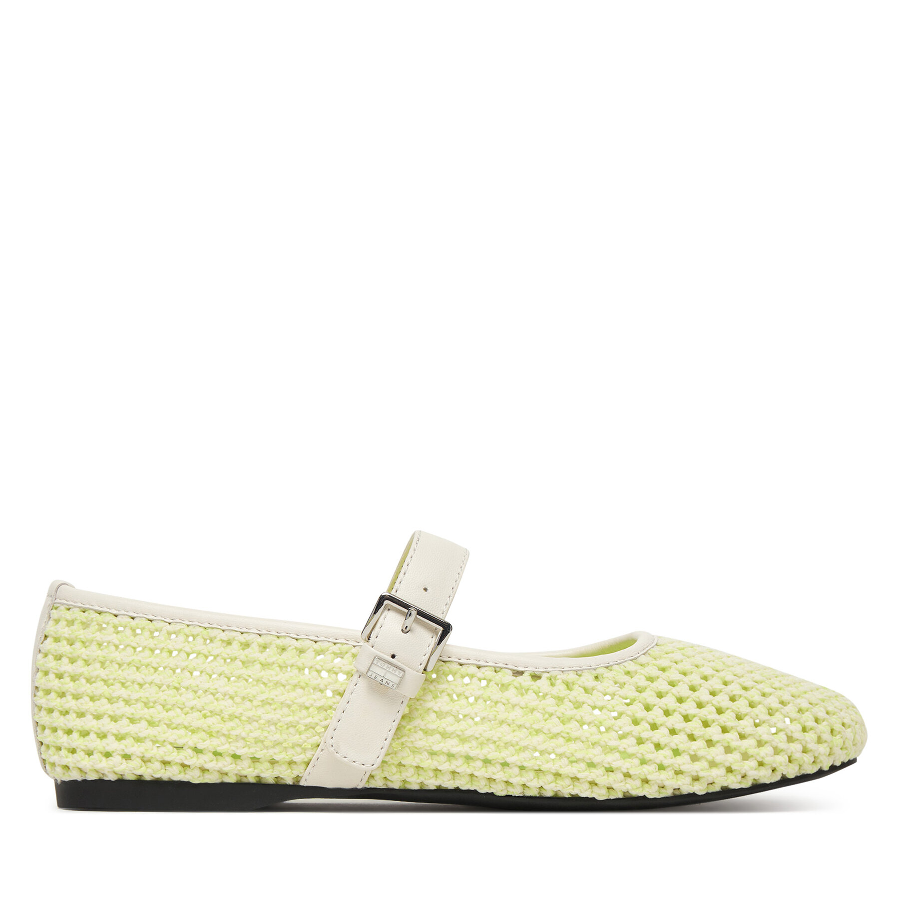 Balerini Tommy Jeans Tjw Knitted Ballerina EN0EN03030 Alb