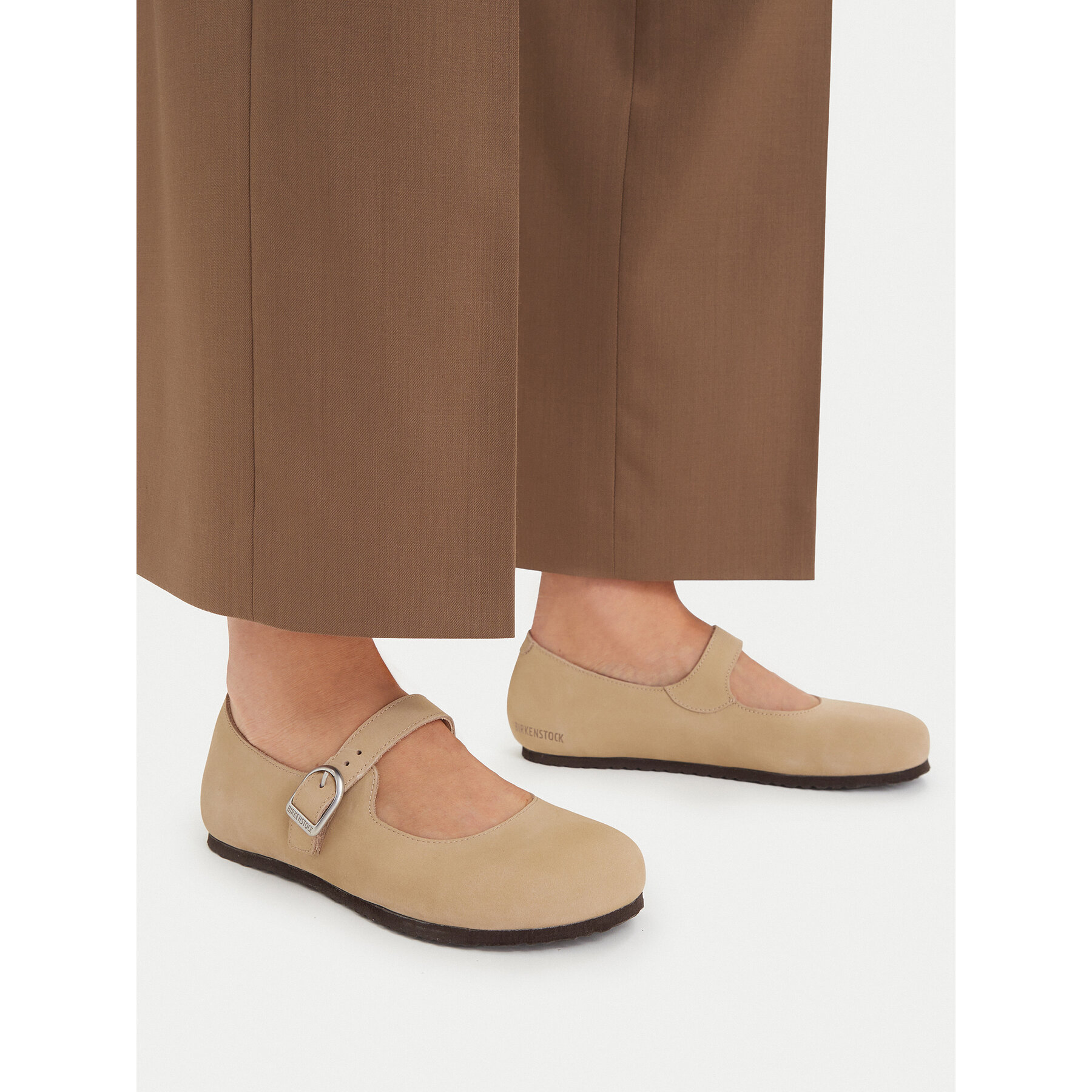 Baleríny Birkenstock Santa Clarita 1031613 Béžová