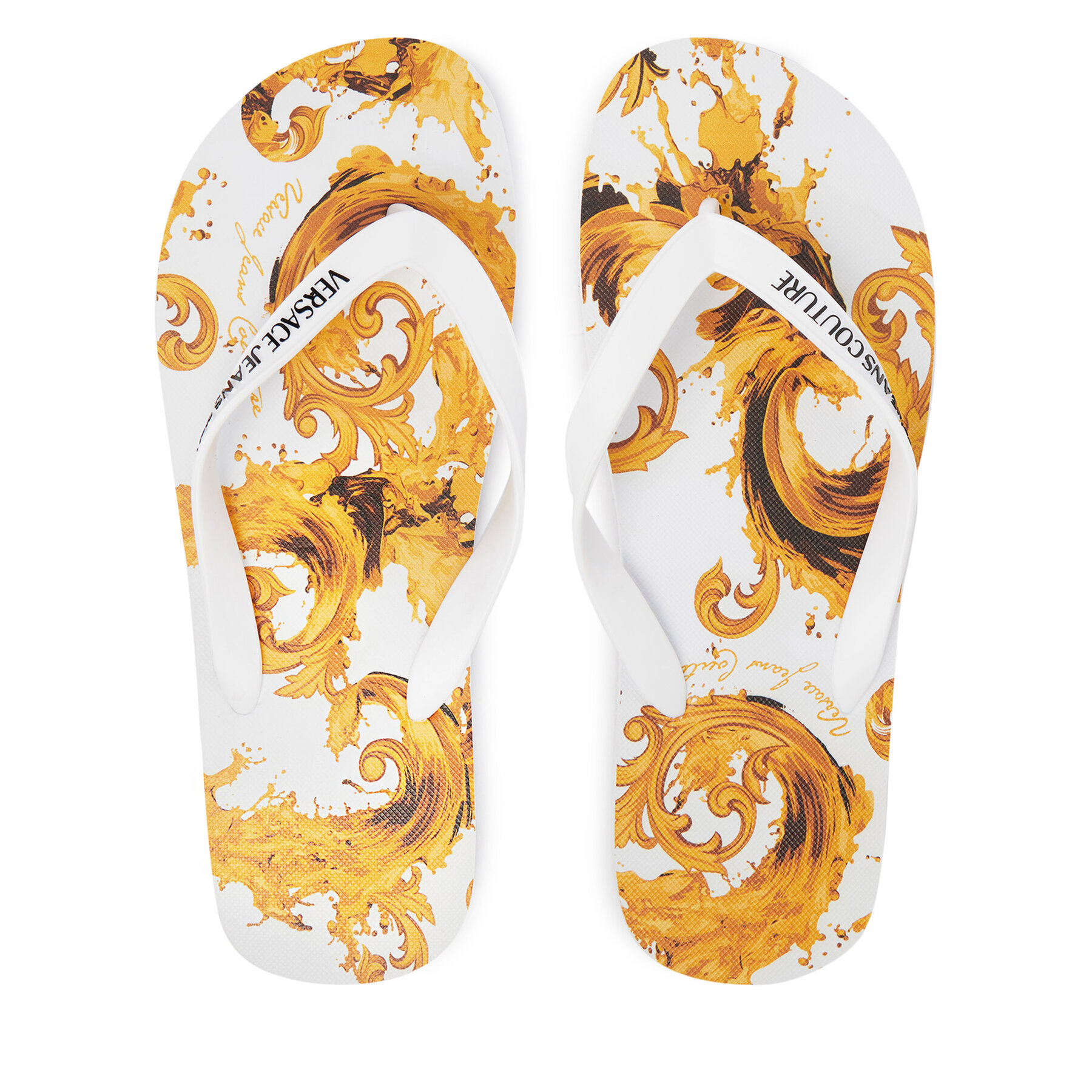 Σαγιονάρες Versace Jeans Couture 80YA3SQ7 ZSS81 Λευκό