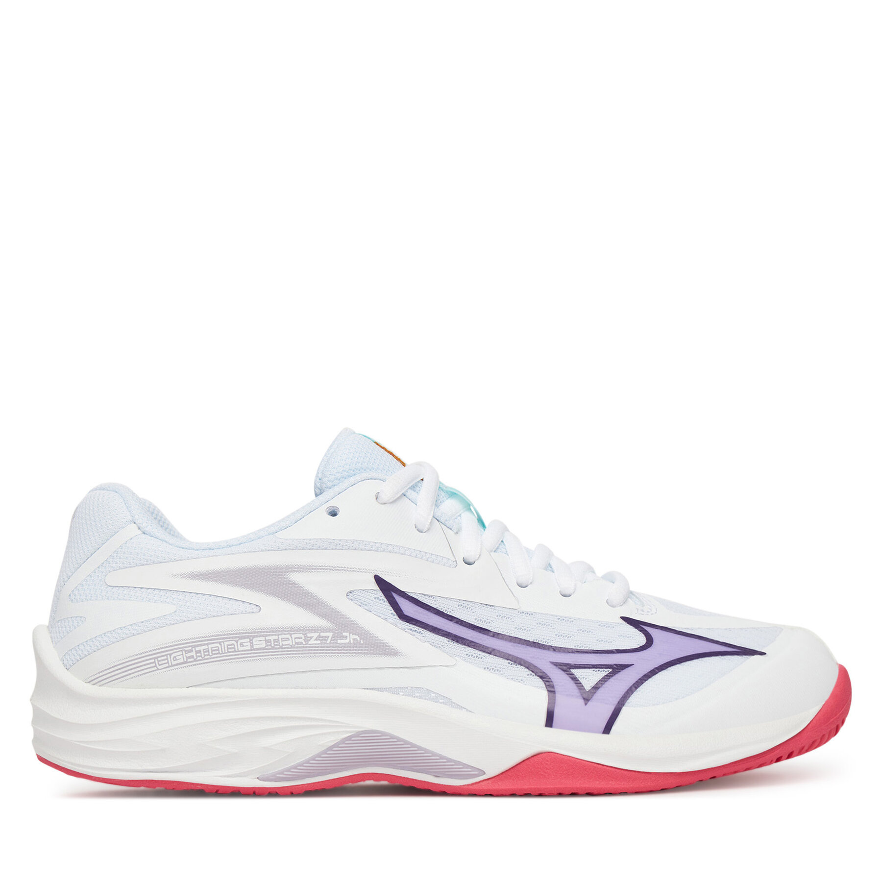 Unisex dieťa Halové topánky Mizuno, Rozmer: 36, Biela, Lightning Star Z7 Jr. V1GD2303
