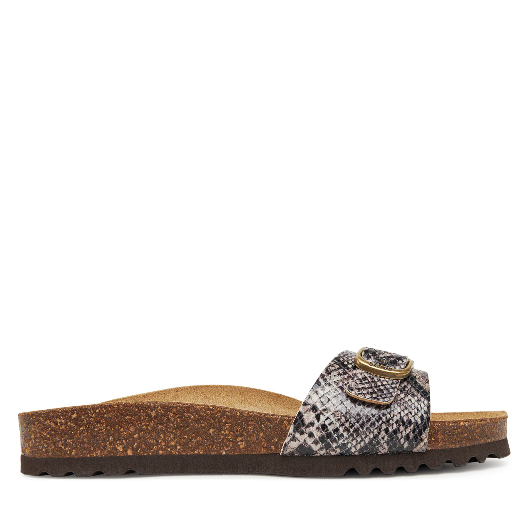 Damen Pantoletten Scholl, Schuhgröße 36, Braun, Estelle F32162