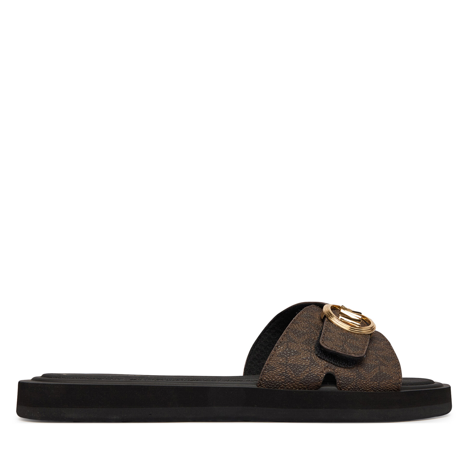 Παντόφλες MICHAEL Michael Kors MK Pool 40R6MKFA1B Καφέ